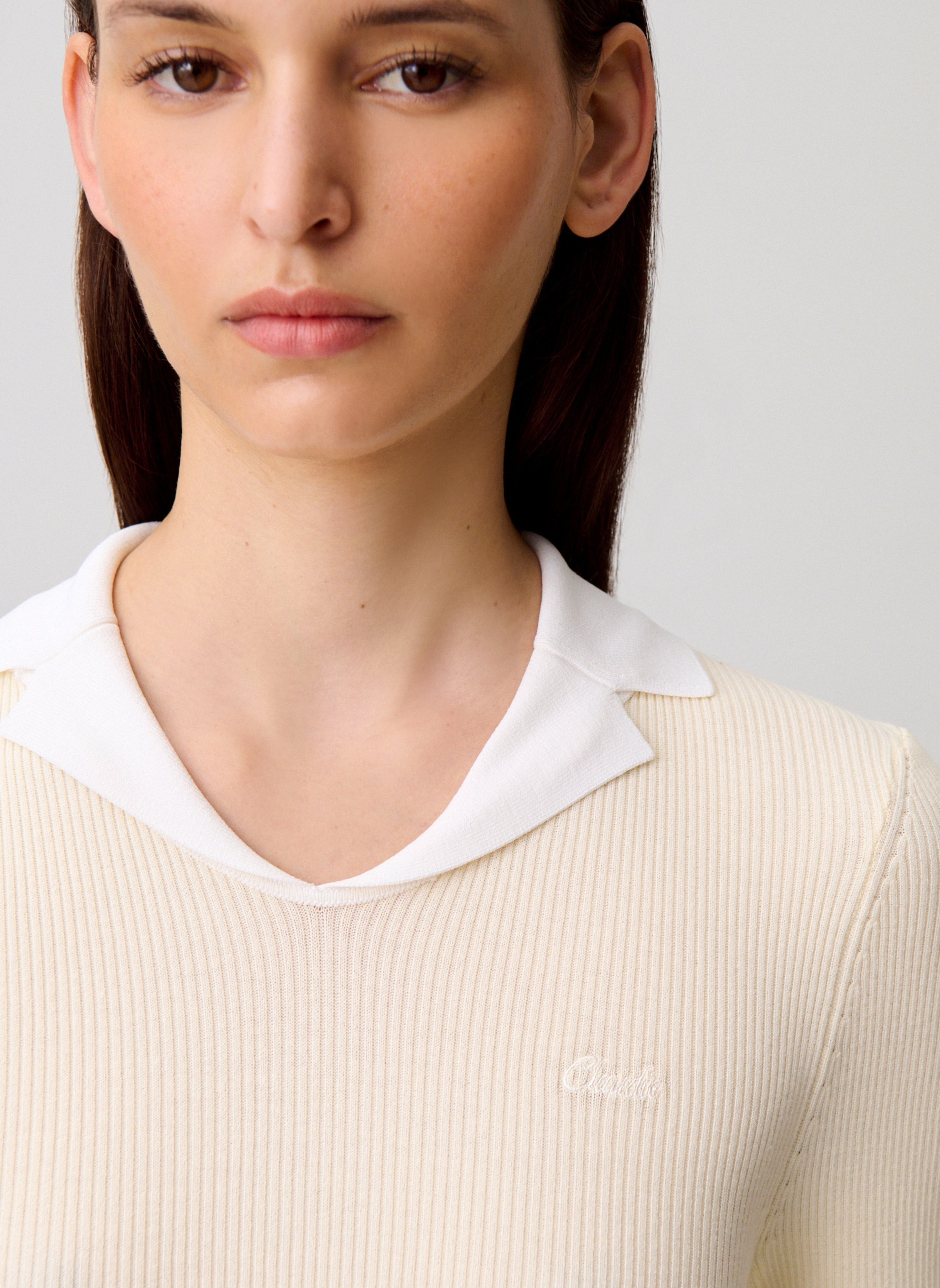 Robe courte CLAUDIE PIERLOT Beige