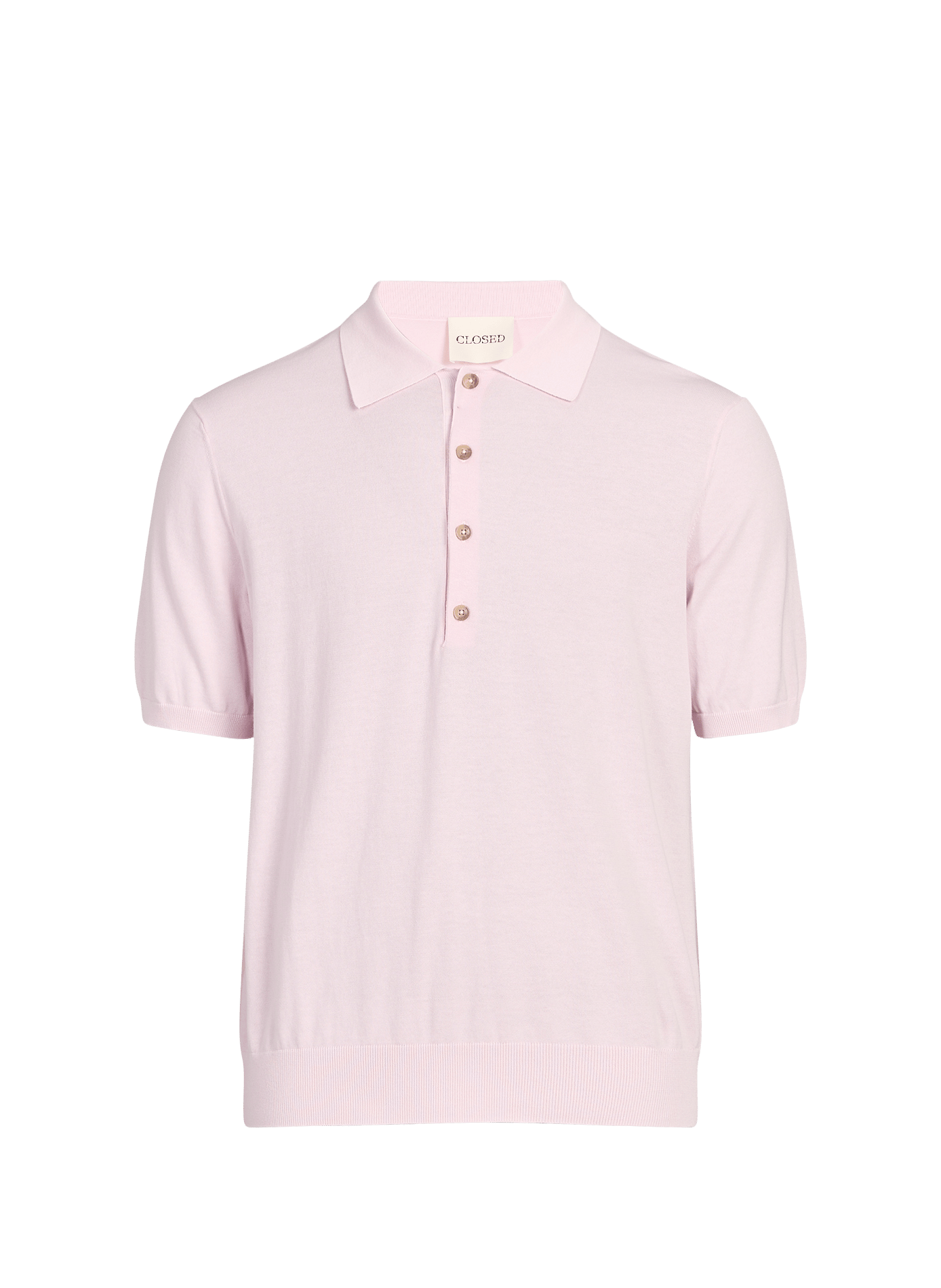  Cotton polo shirt  CLOSED Pink