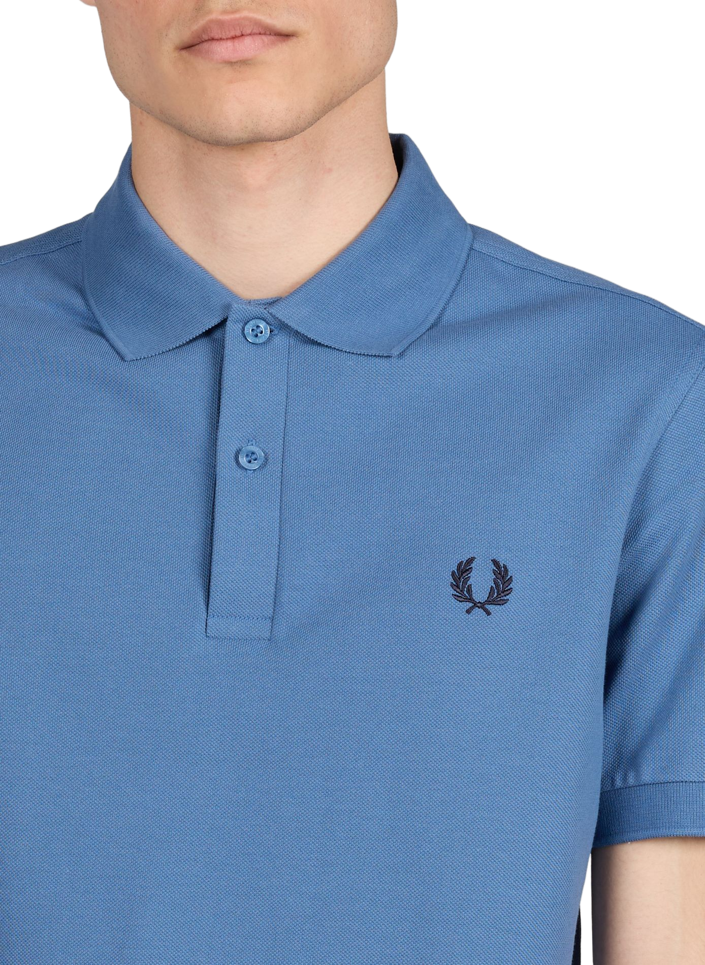 Polo in cotone piqué FRED PERRY Blu