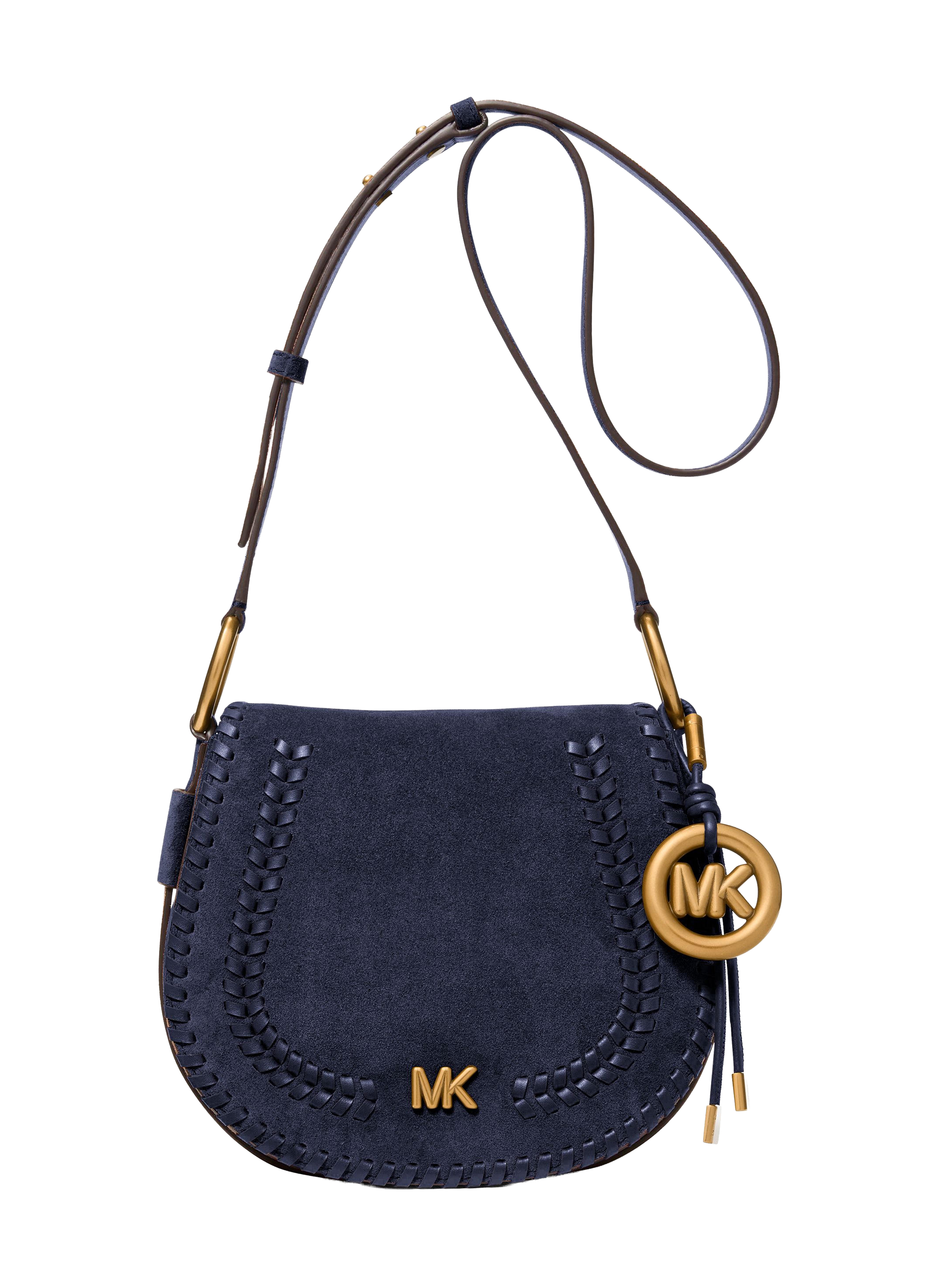 Sacoche Josie M en daim MICHAEL KORS Bleu