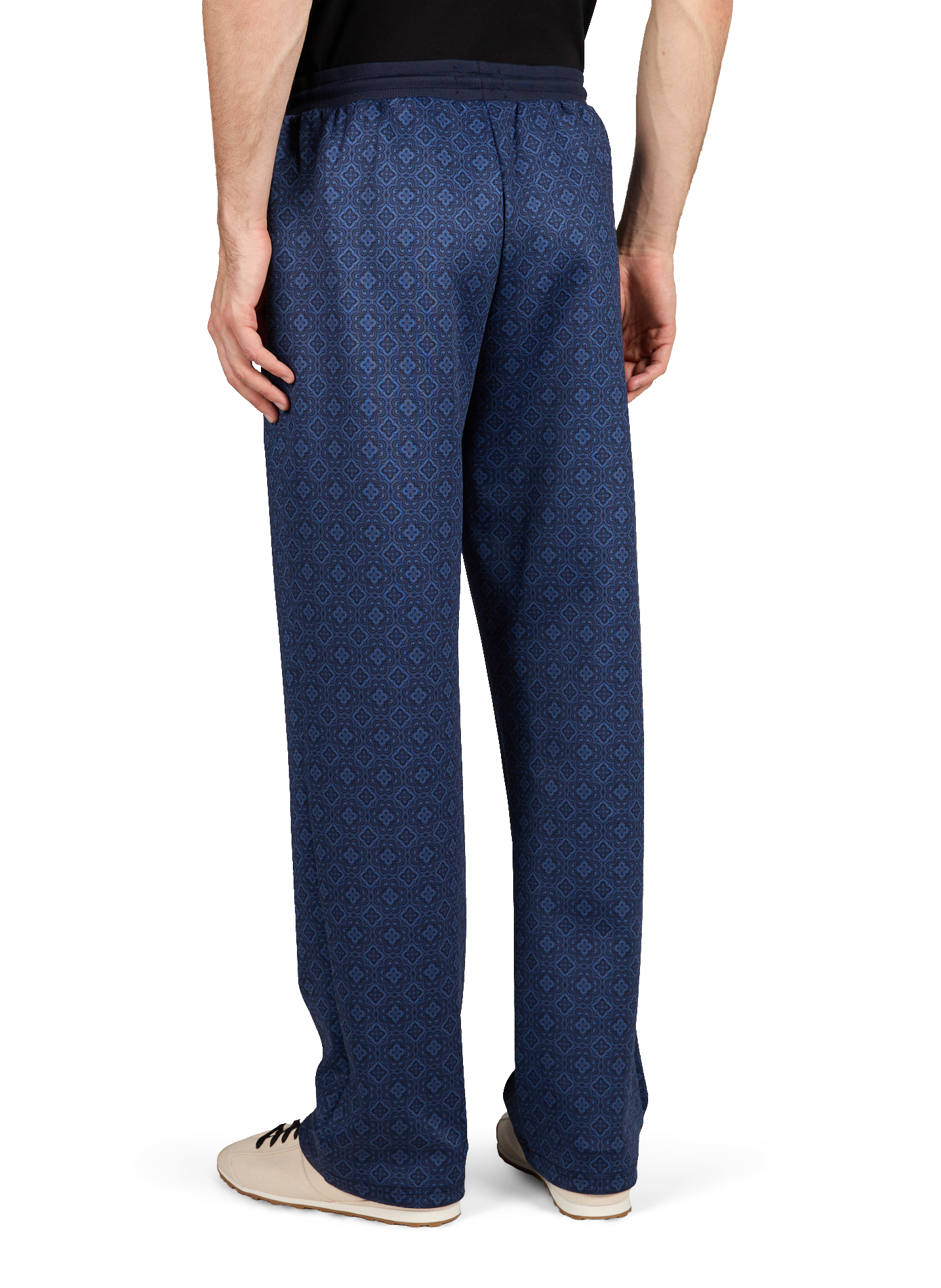 Bedruckte Hose LES DEUX Blau