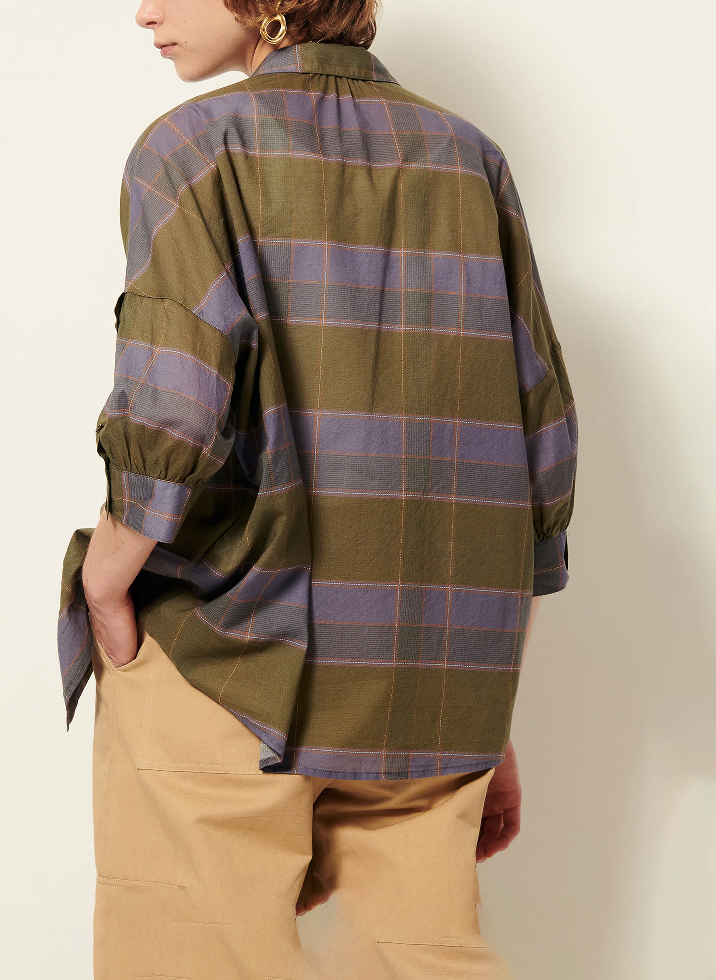 Chemise col classique en coton valea SESSUN Multicolore