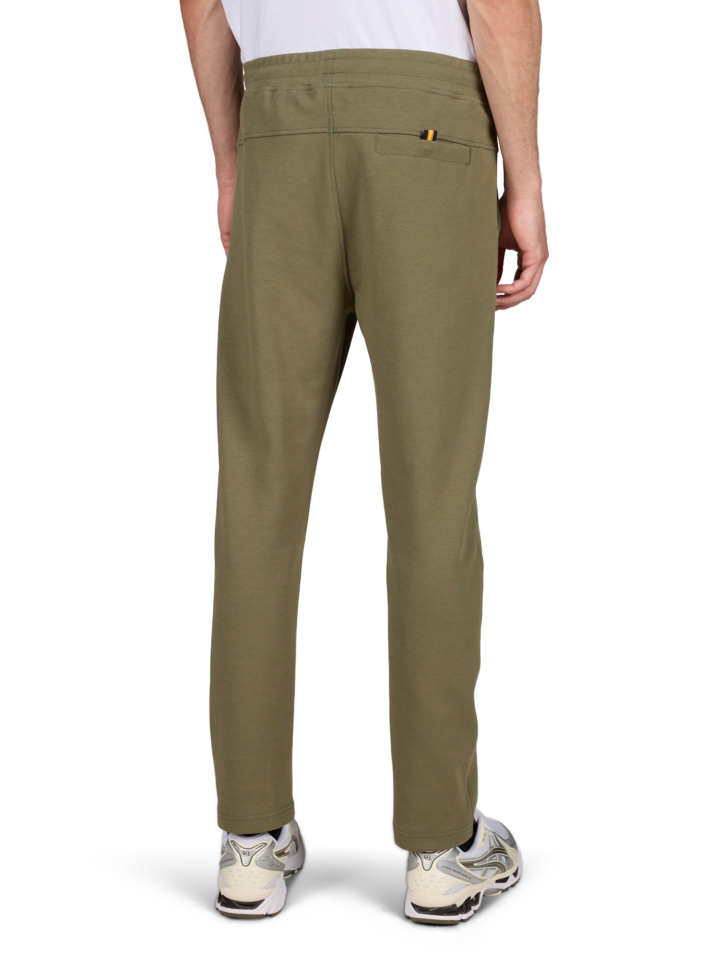Pantalon de survêtement en coton mélangé K-WAY Vert