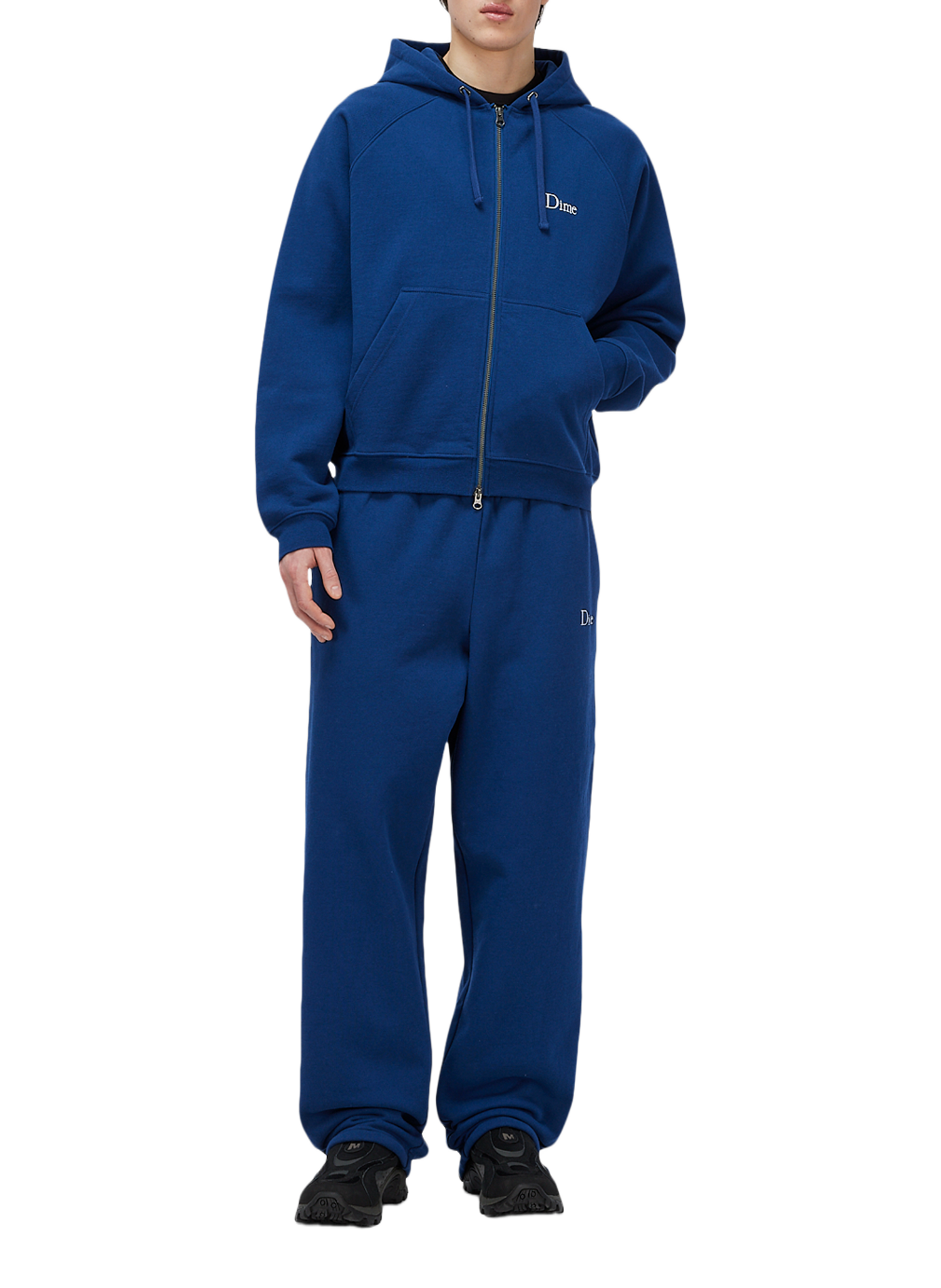 Cotton sweatshirt DIME Blue