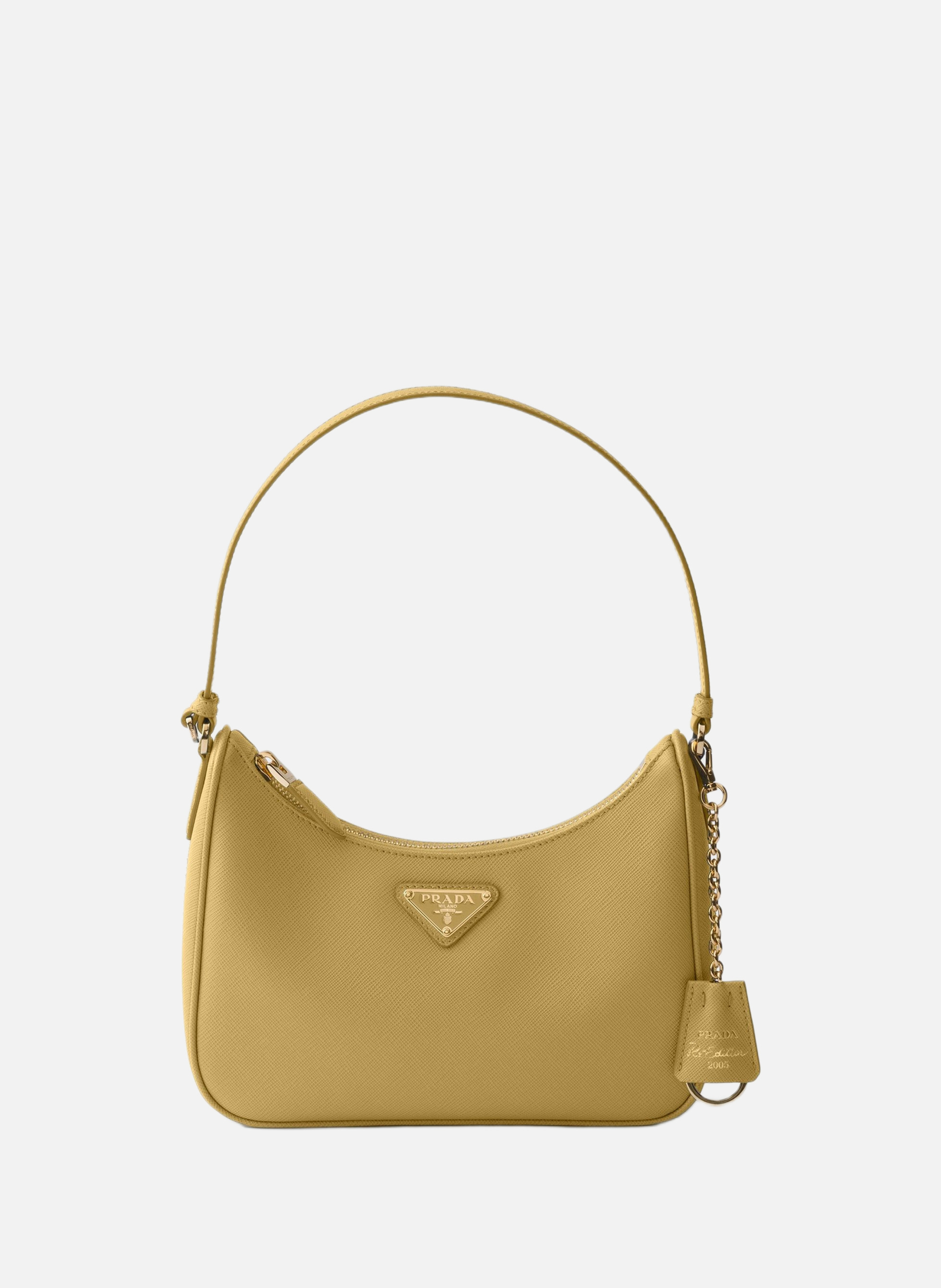 Prada re-edition 2005 saffiano leather mini-bag PRADA Jaune