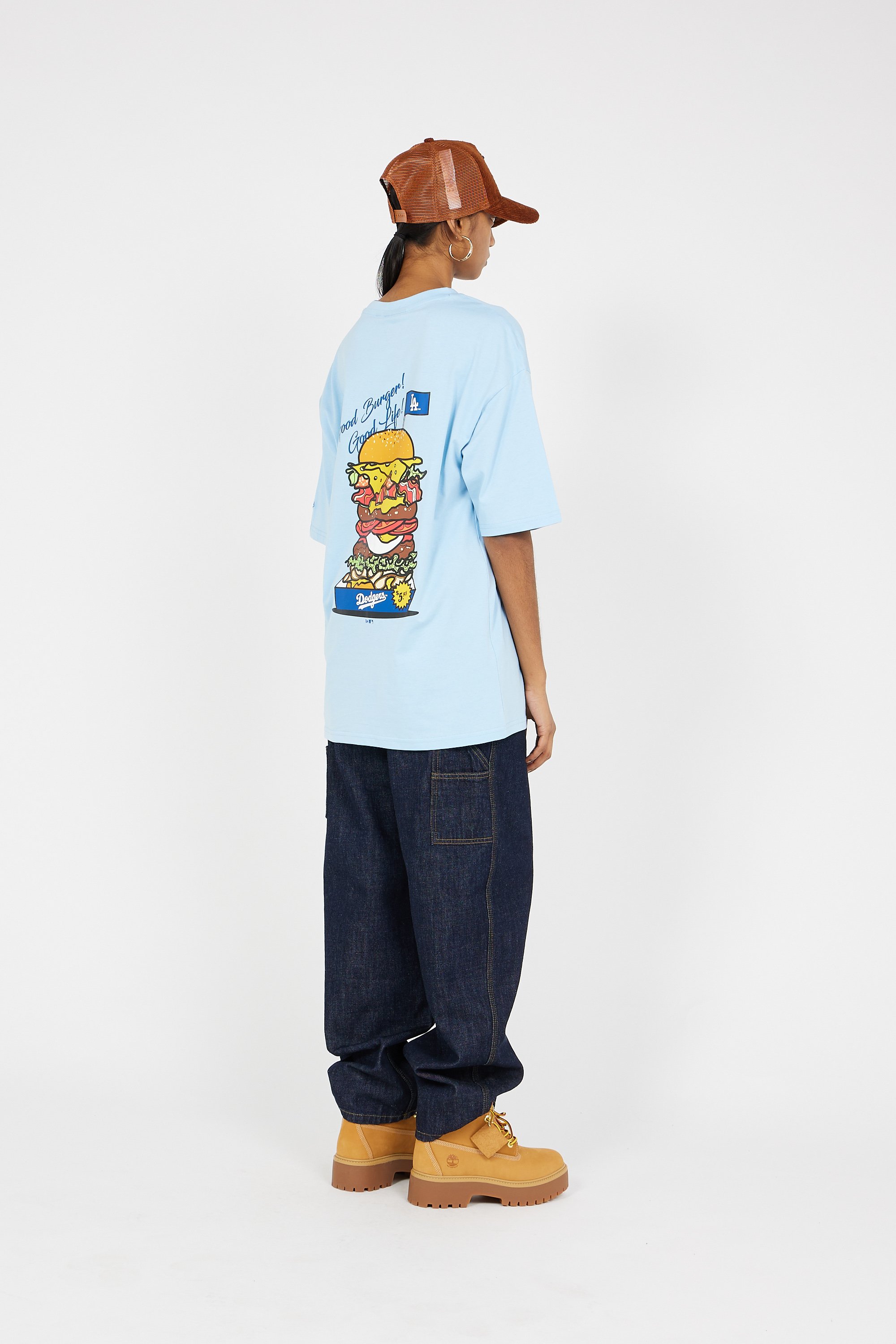 Pantalon w' brandon single knee CARHARTT WIP Bleu