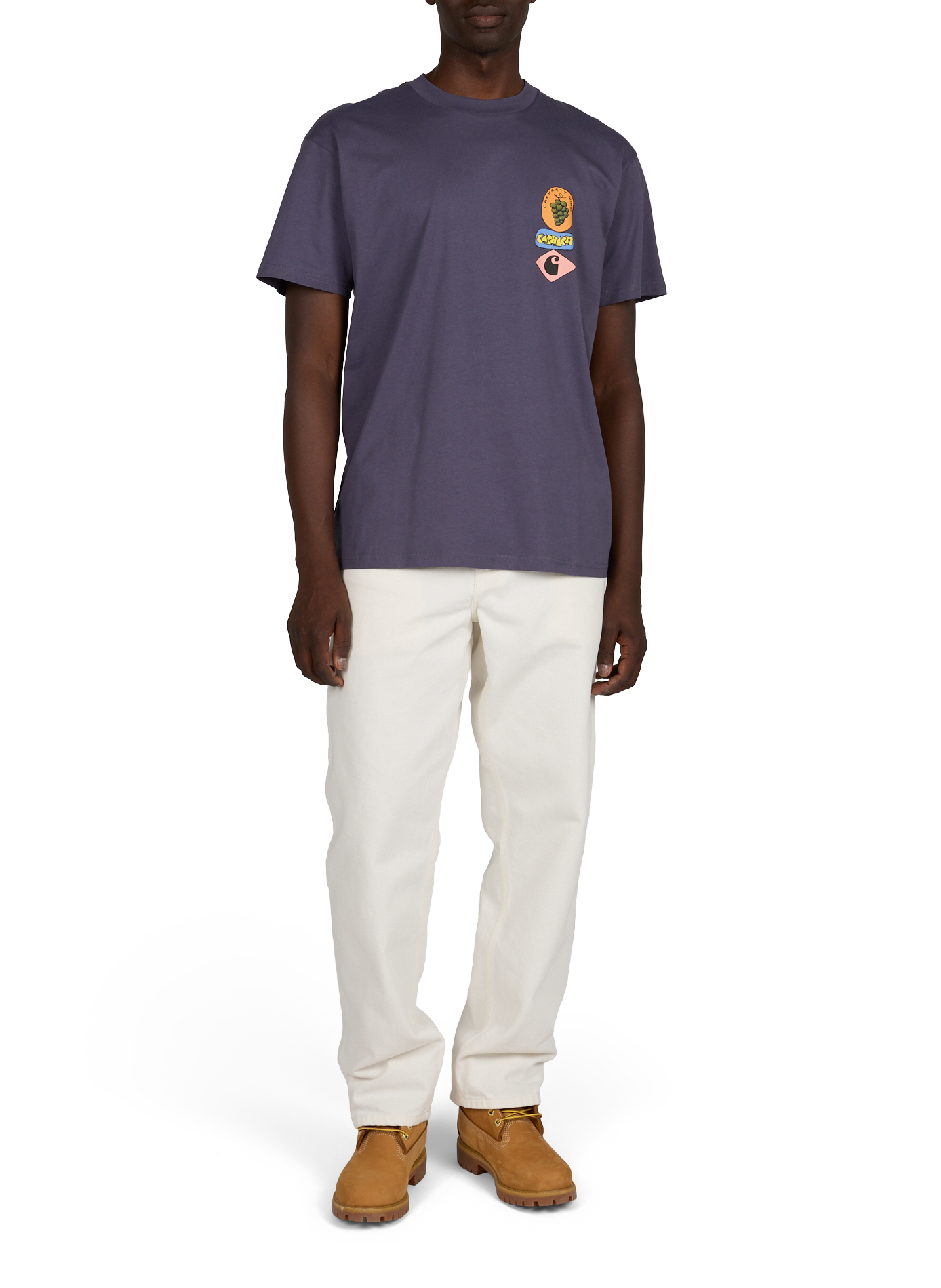 Jean Single Knee CARHARTT WIP Blanc