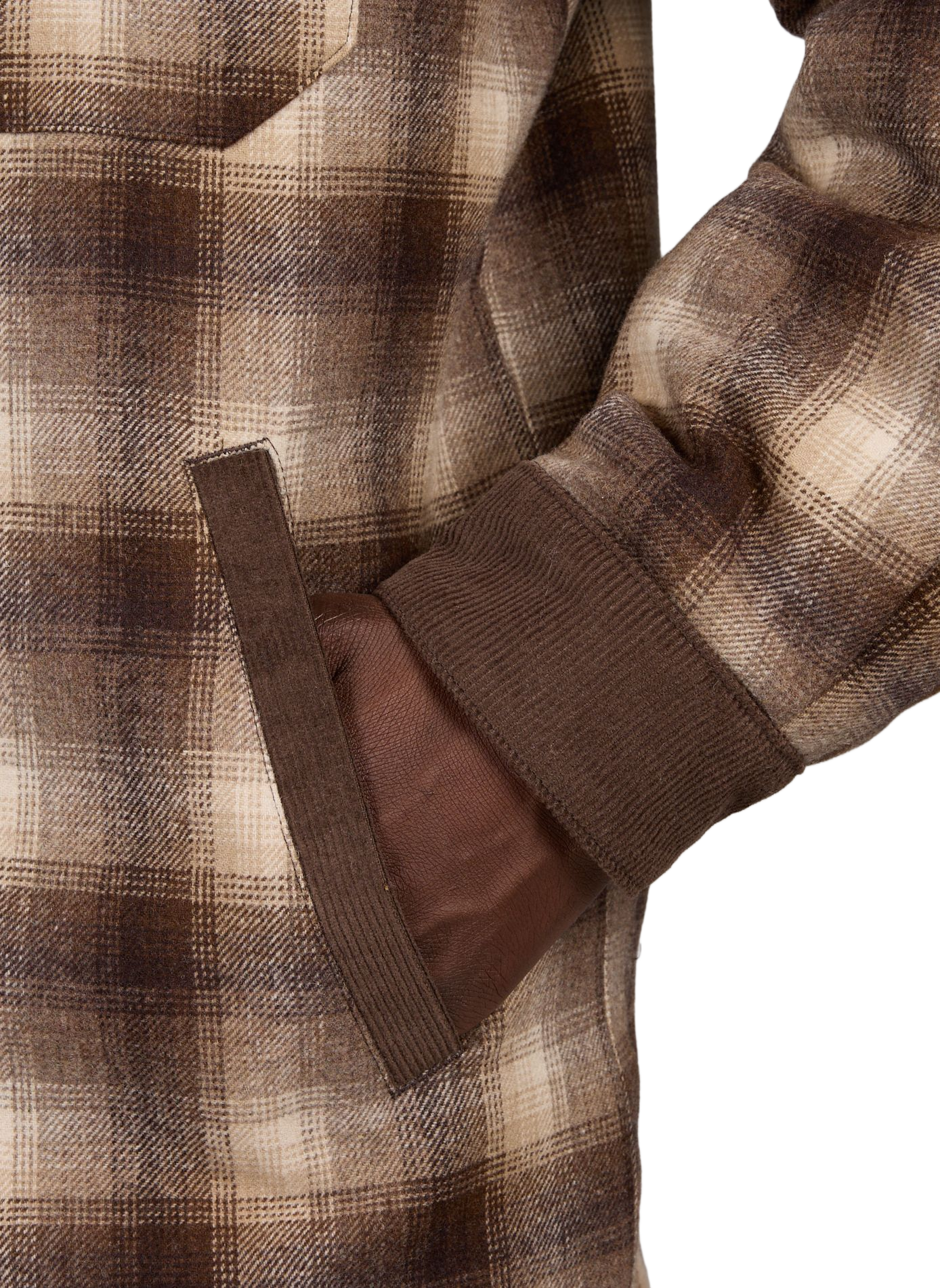 Oversized checkered wool blend jacket MAISON LABICHE Blue