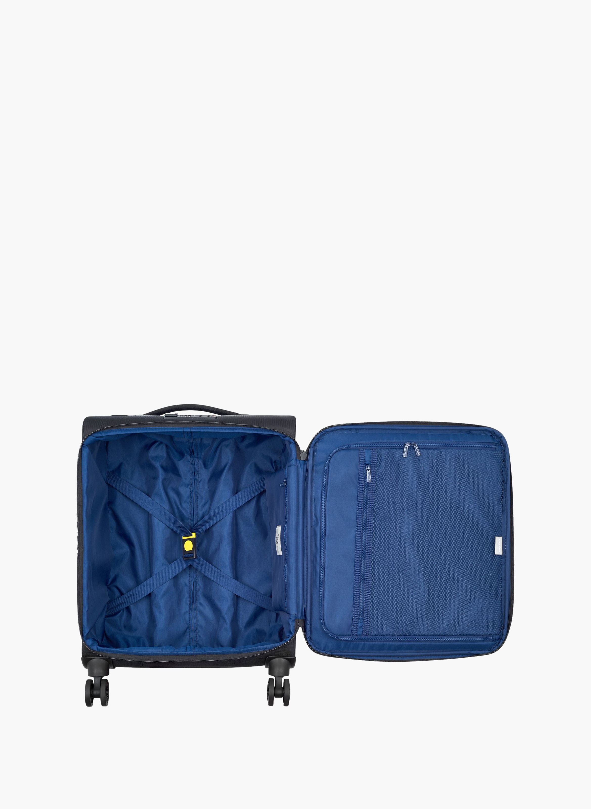 Valise cabine souple taille s - brochant 3 DELSEY PARIS Noir