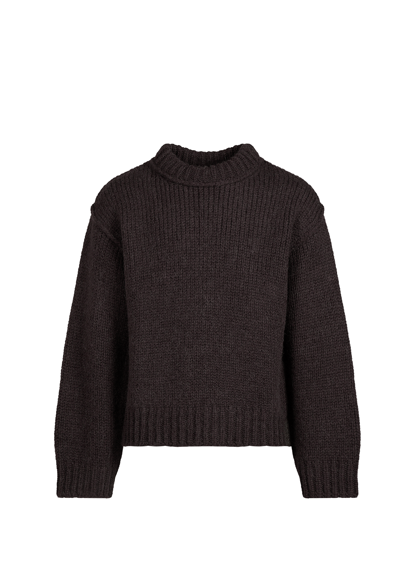 Round-neck wool oversized sweater OUR LEGACY Brown
