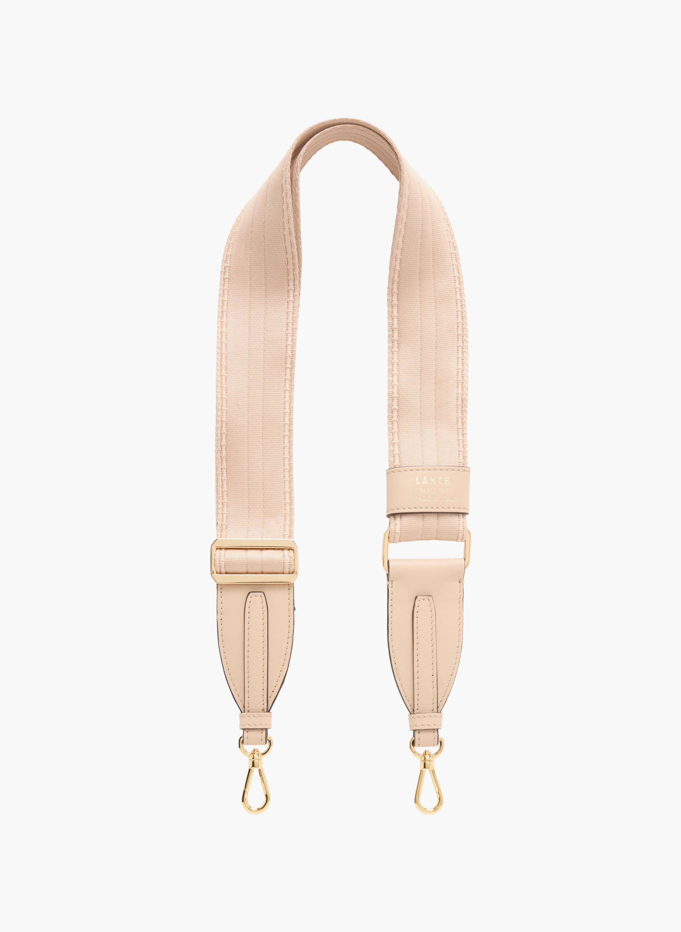 Bandoulière sangle ajustable bcbg de lancel en cuir LANCEL Beige