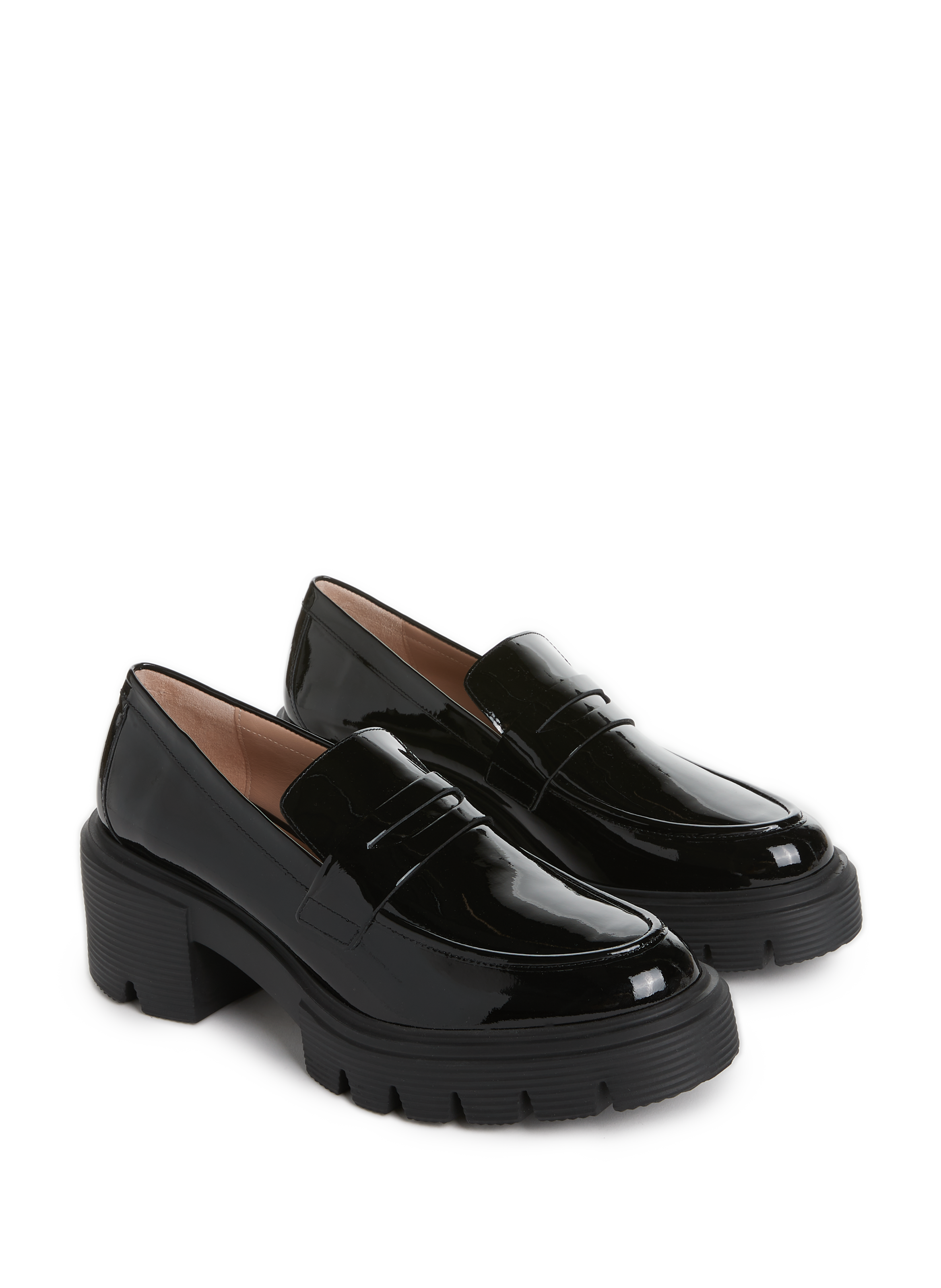 Mocassins Soho en cuir verni