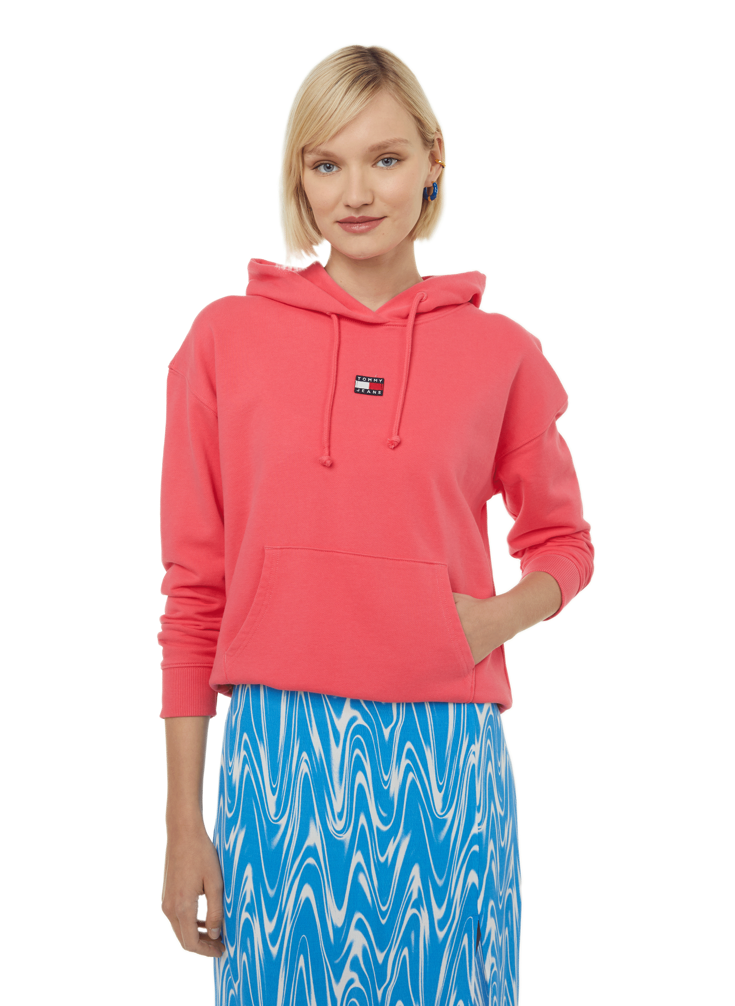 ORGANIC COTTON HOODIE - TOMMY HILFIGER for WOMEN | Printemps.com