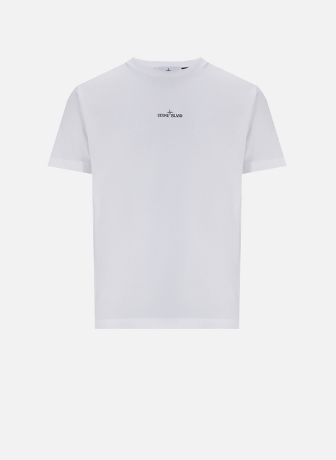 T-Shirt mit Rückenaufdruck WhiteSTONE ISLAND 