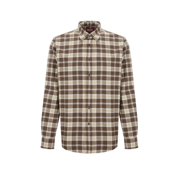 Chemise à carreaux en coton