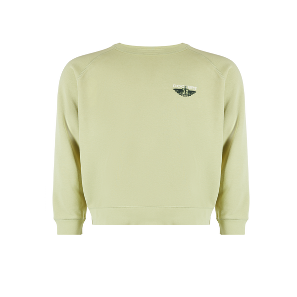 Shop Dockers Levis X Deepika Cotton-blend Sweatshirt In Green