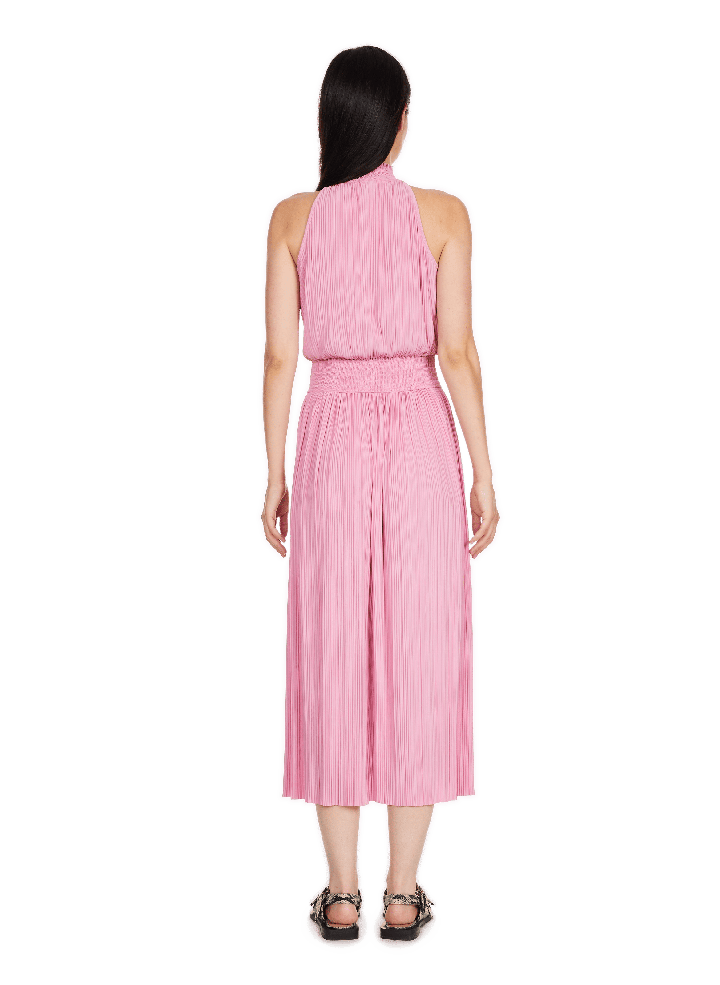 Pleated dress SAMSOE SAMSOE Pink