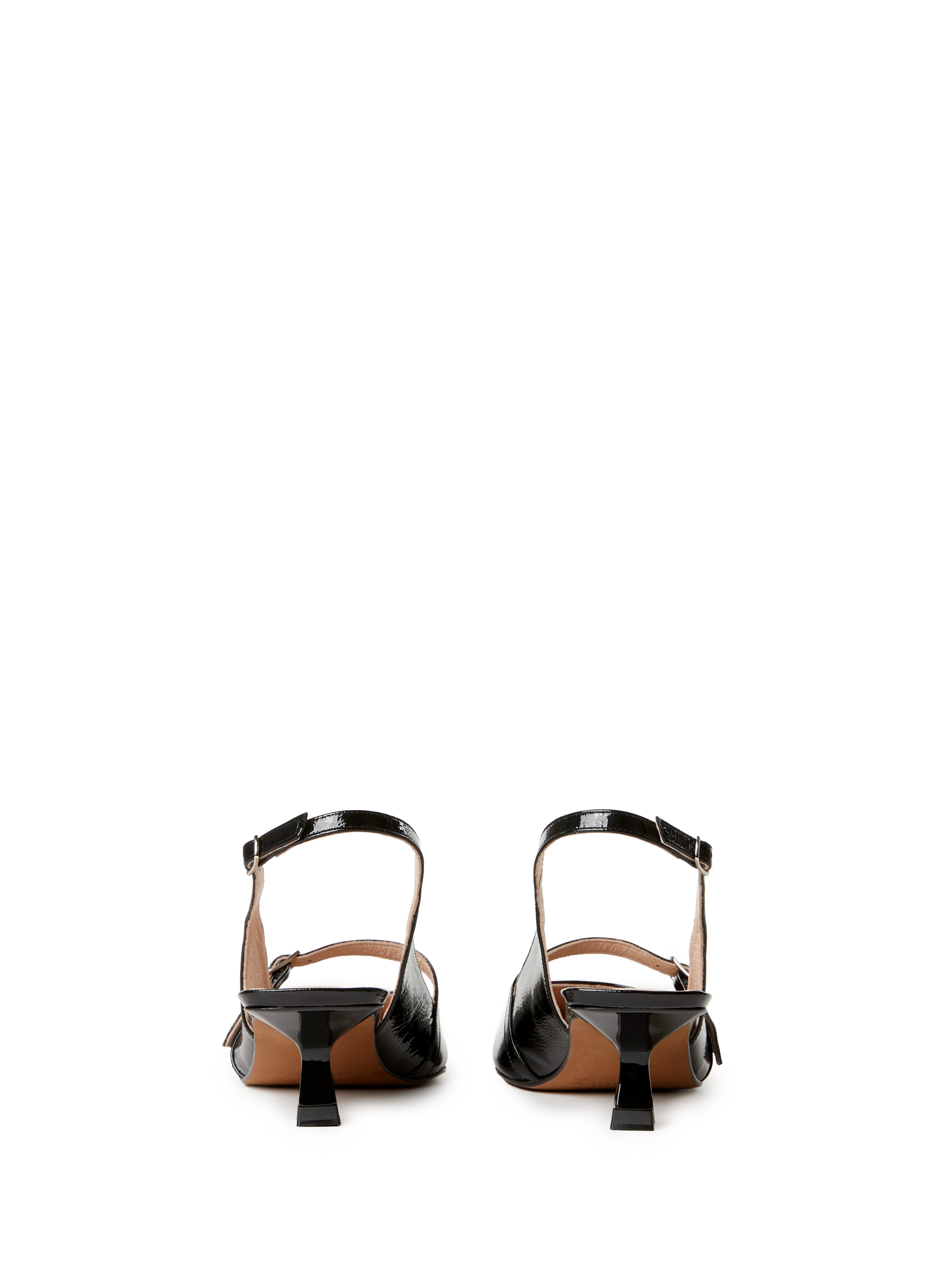 Slingback en cuir Charlotte SAISON 1865 Noir