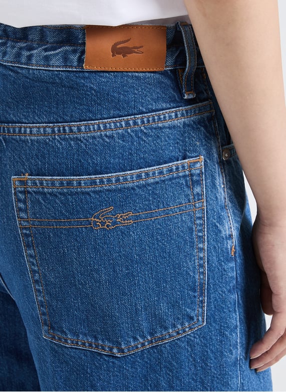 Jean large en coton  | Bleu by LACOSTE Jean large en coton  Bleu