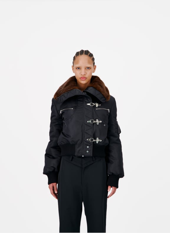 Veste bomber Noir by VAILLANT VAILLANT Veste bomber Noir