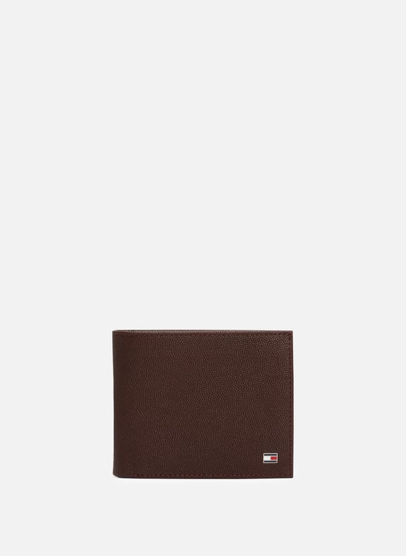 Leather wallet Brown by TOMMY HILFIGER TOMMY HILFIGER Leather wallet Brown