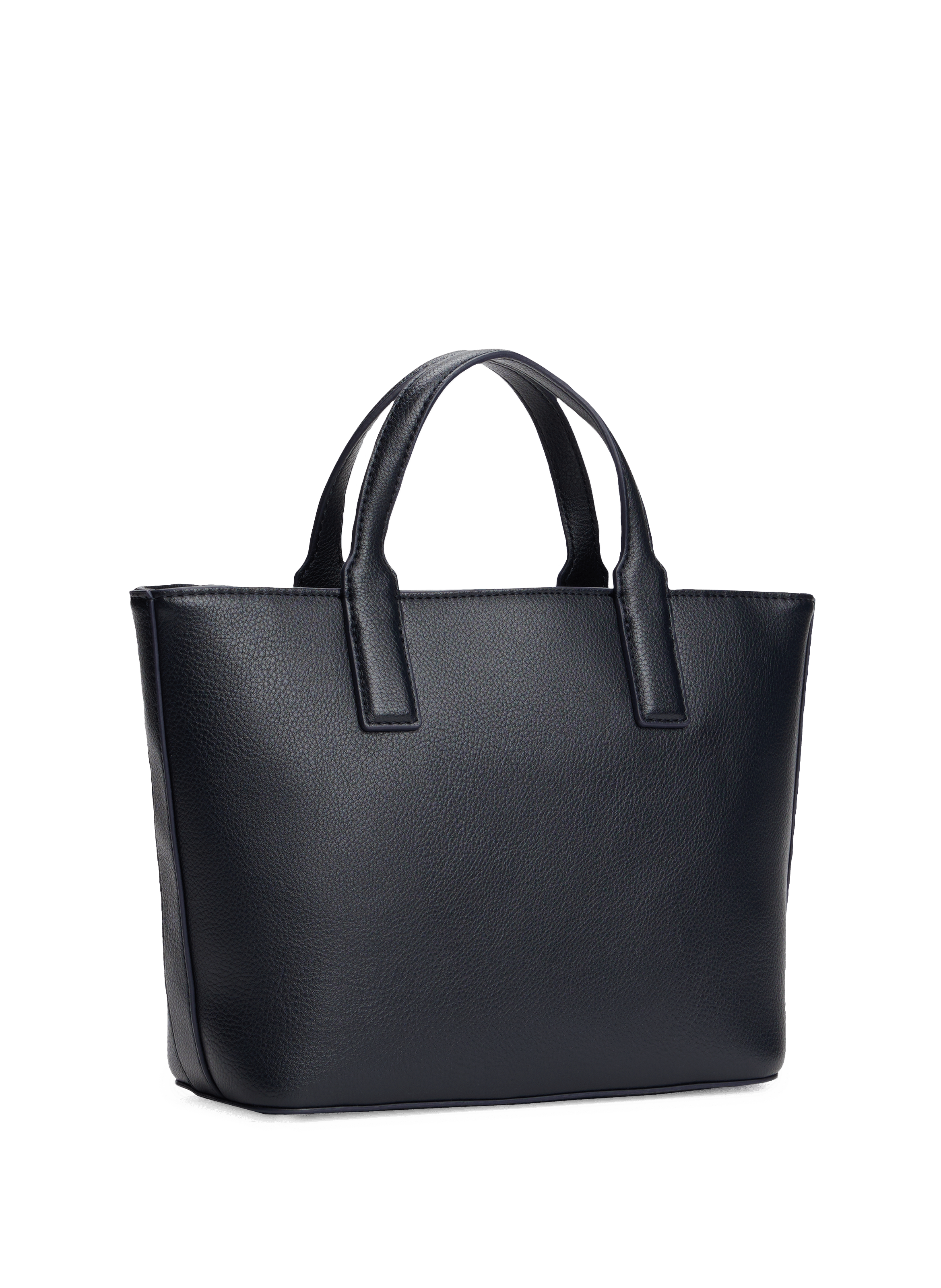 Sac cabas en simili cuir TOMMY HILFIGER Bleu