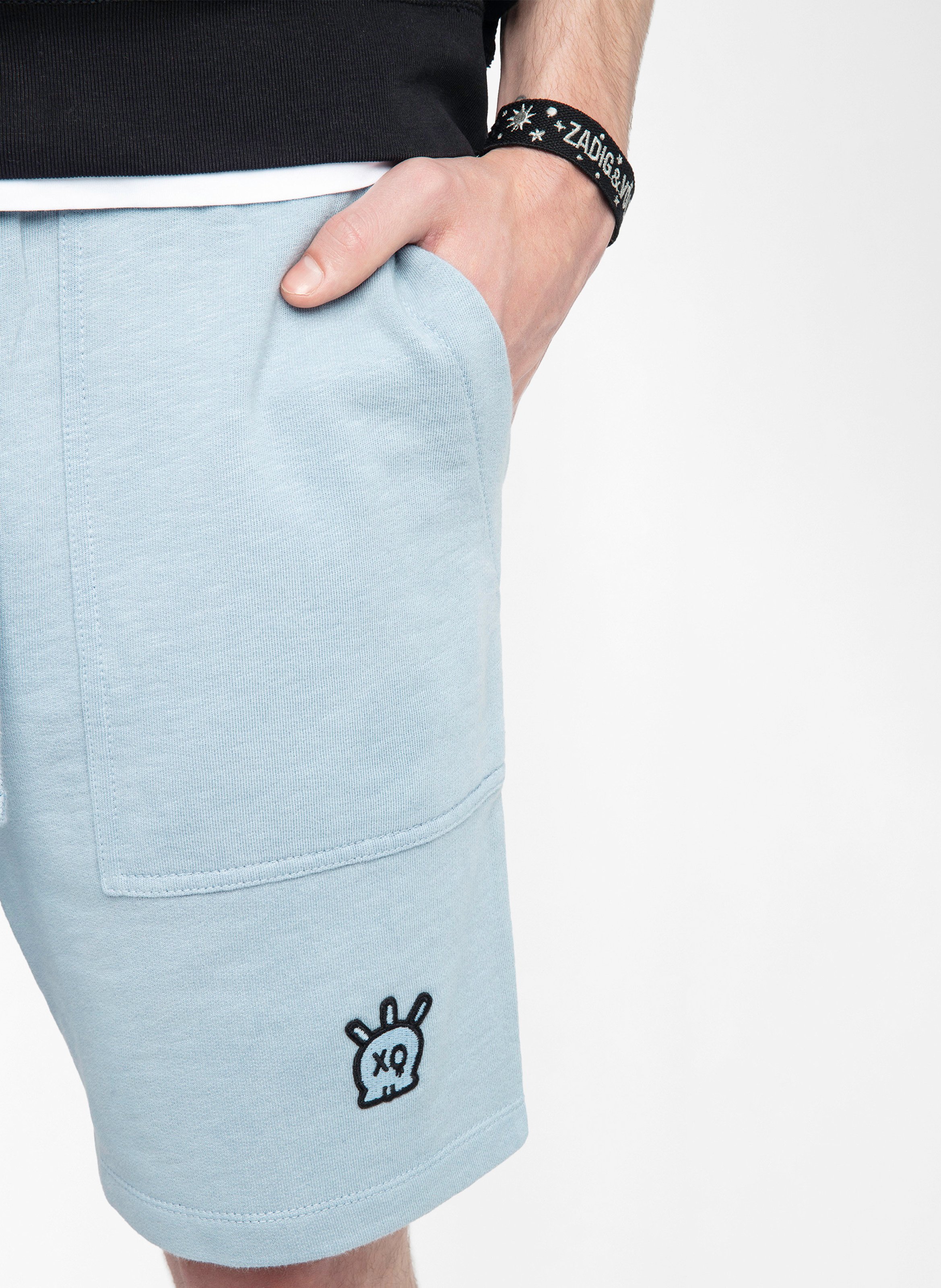 Short court en coton pablo ZADIG&VOLTAIRE Bleu