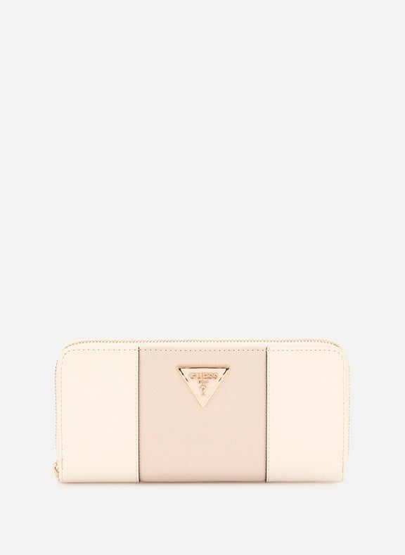 Porte-monnaie Laurel II Beige by GUESS GUESS Porte-monnaie Laurel II Beige