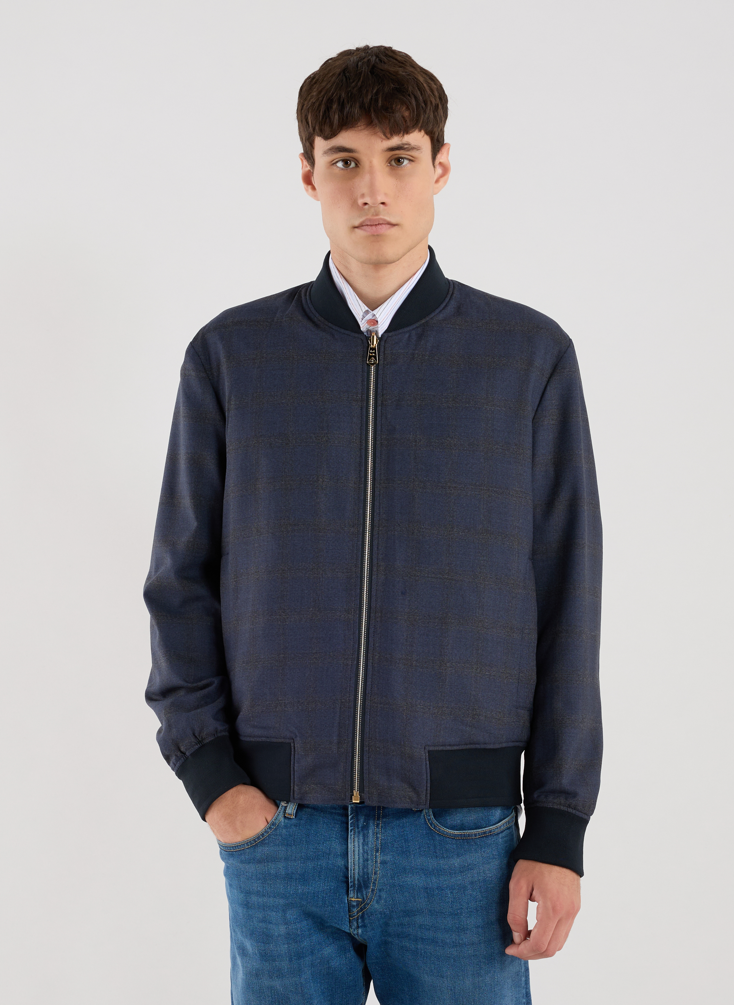 Wool jacket PAUL SMITH Blue