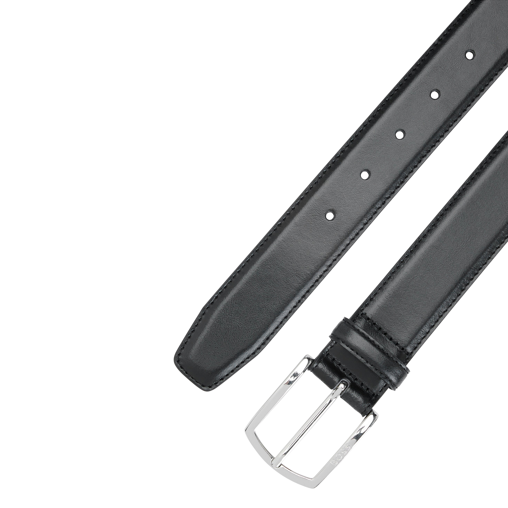 Ceinture en cuir BOSS Noir