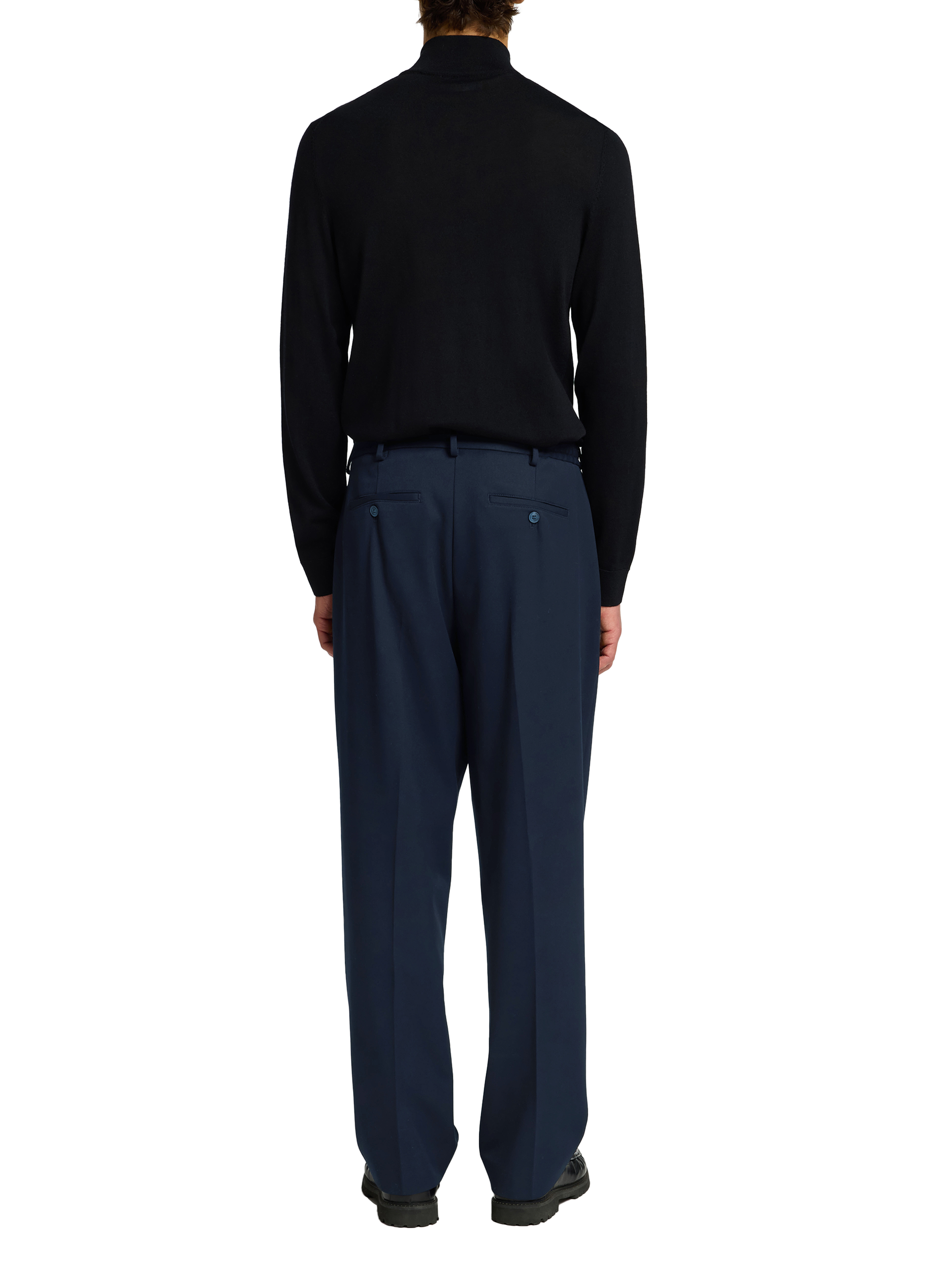 Pantalon coupe ample SELECTED Bleu