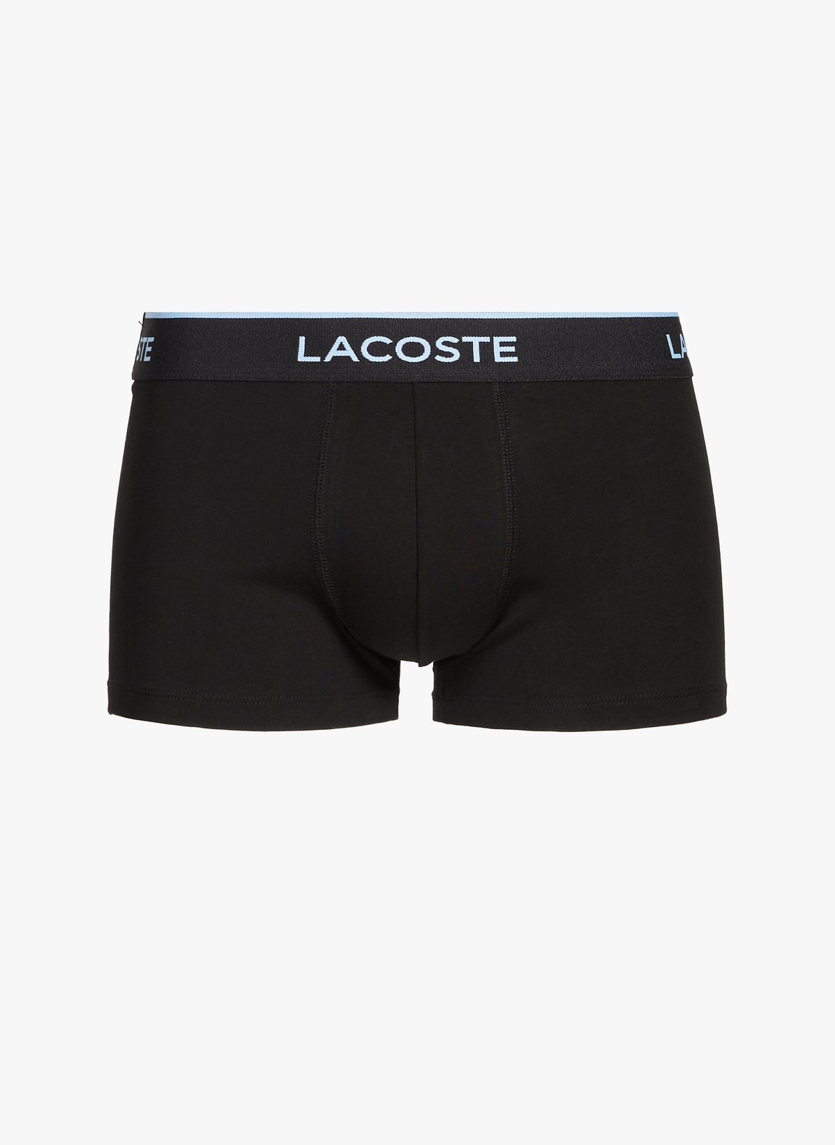 Lacoste Lot De 3 Boxers En Coton Mélangé In Black
