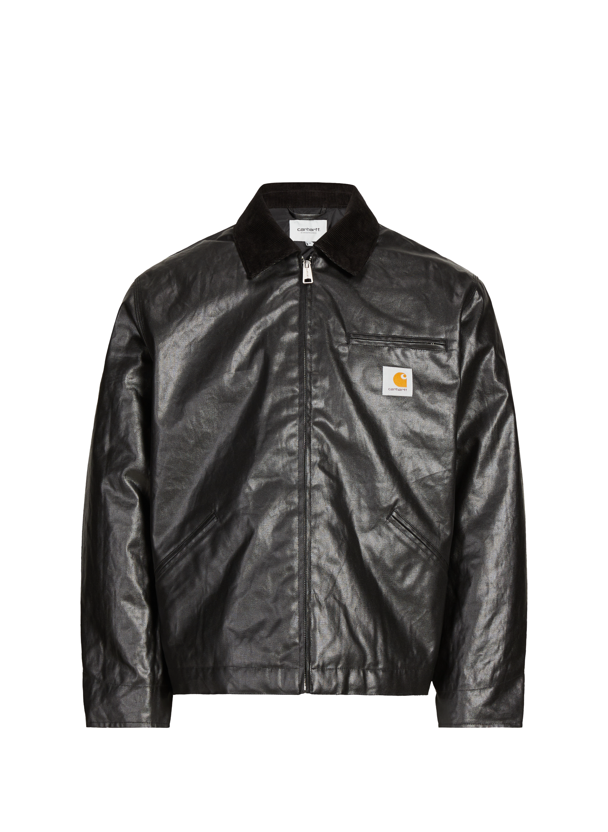 Straight OG Dean coated cotton jacket CARHARTT WIP Black