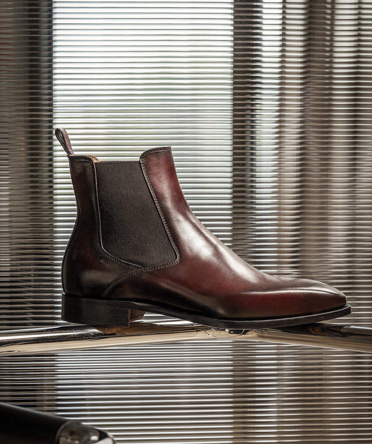 Bottines firenze FINSBURY Rouge