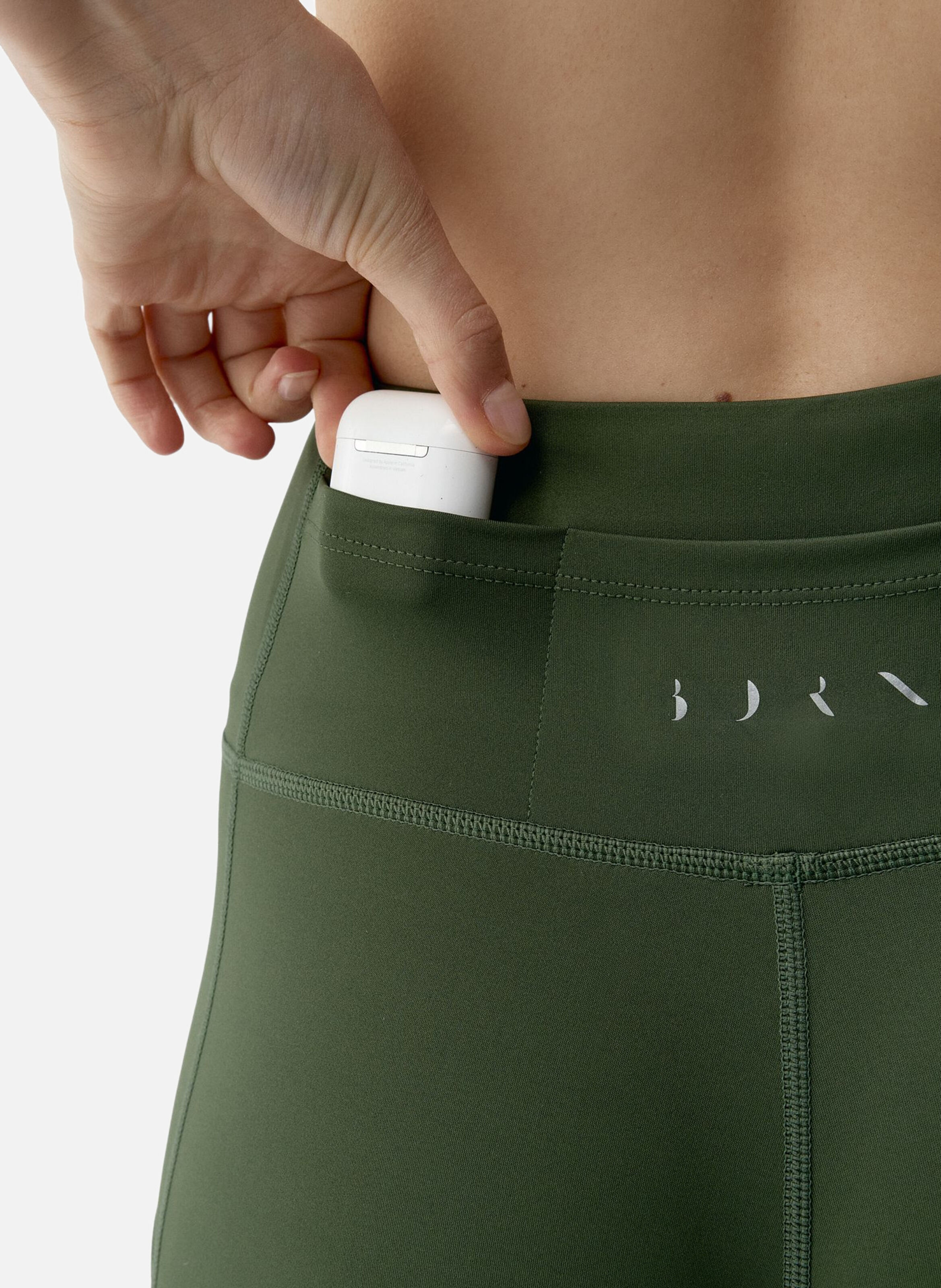 Legging de sport long performance asura BORN LIVING YOGA Kaki