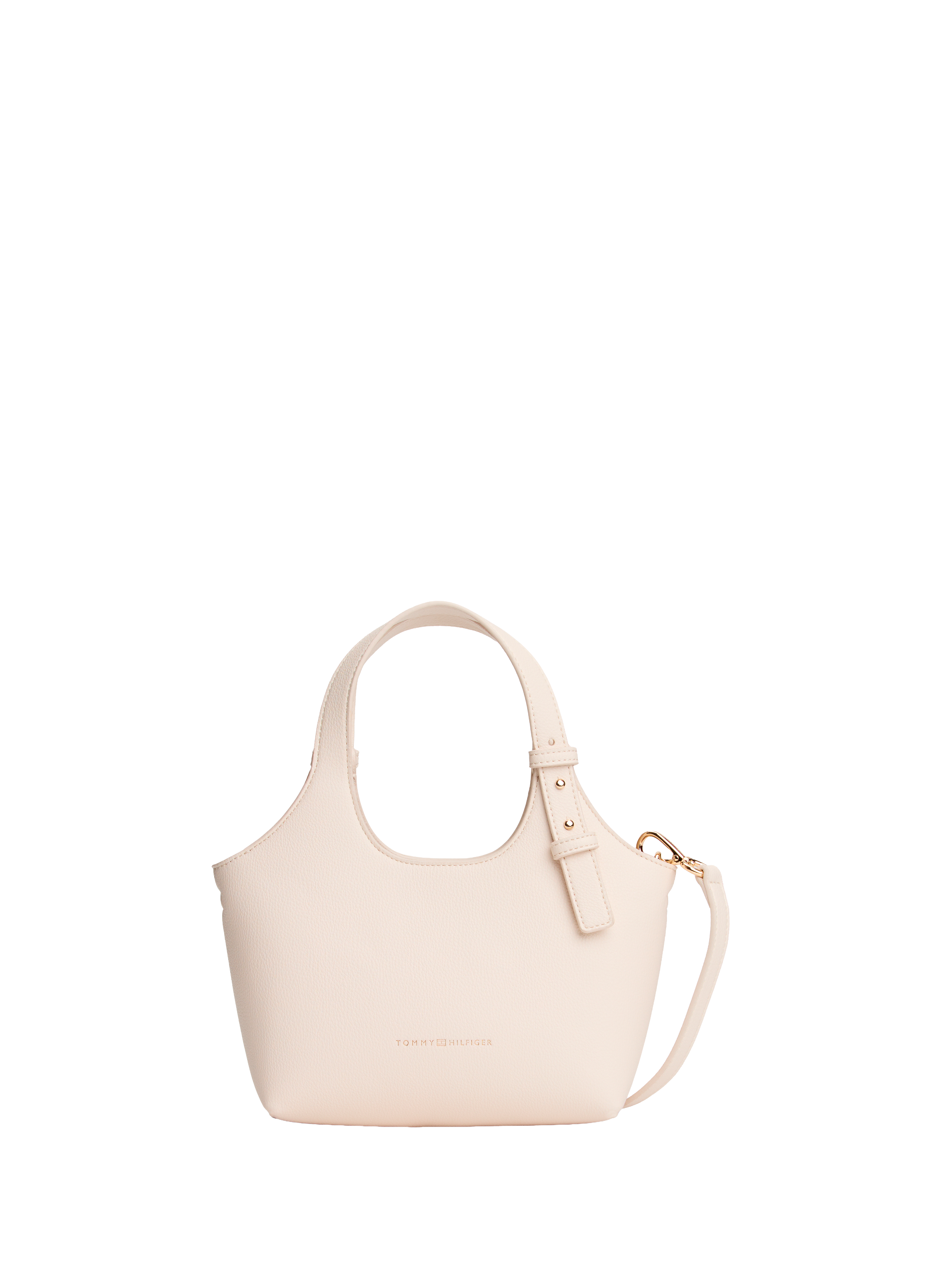Shoulder bag with removable strap TOMMY HILFIGER Beige