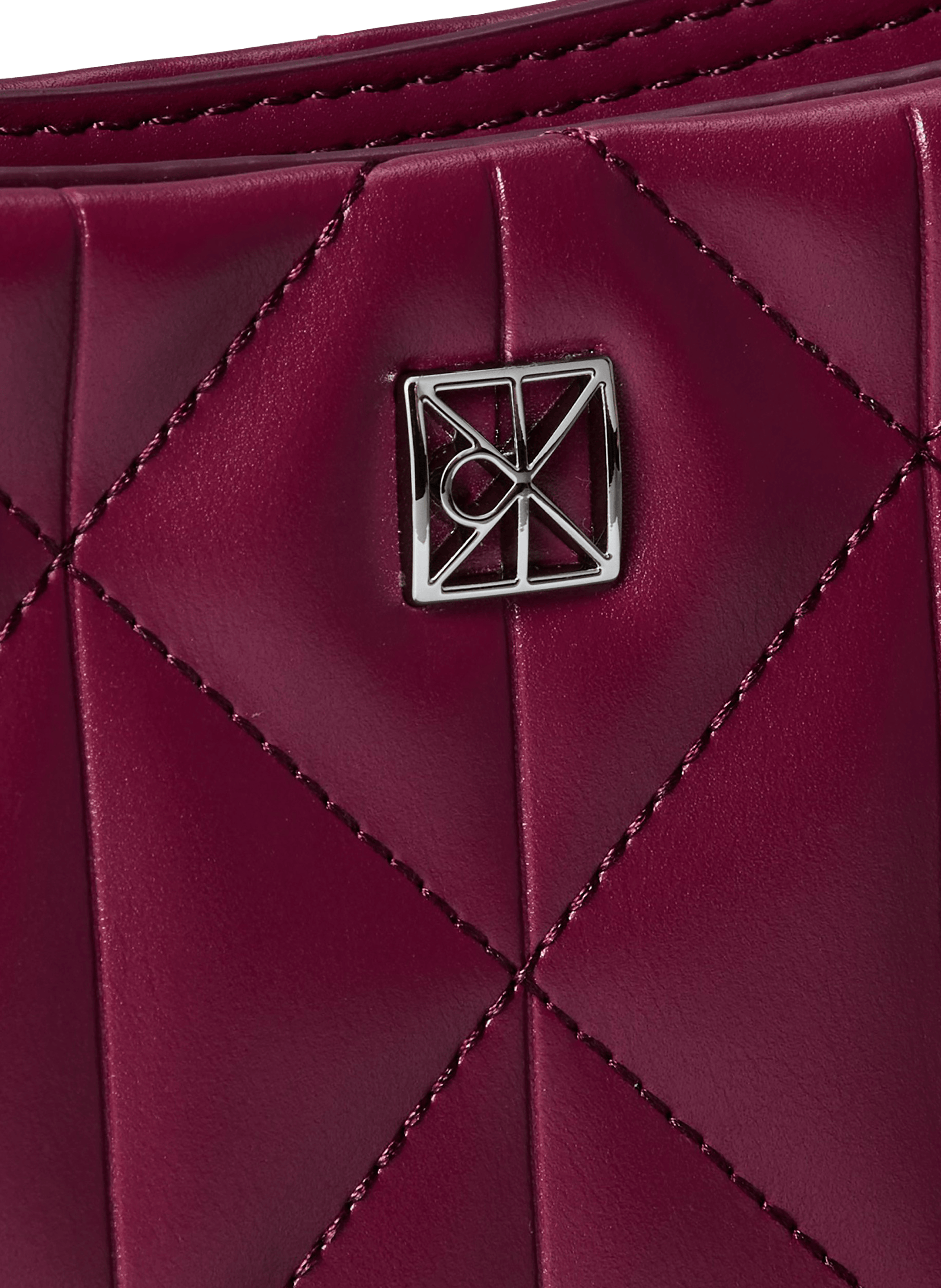 Quilted shoulder bag CALVIN KLEIN Red