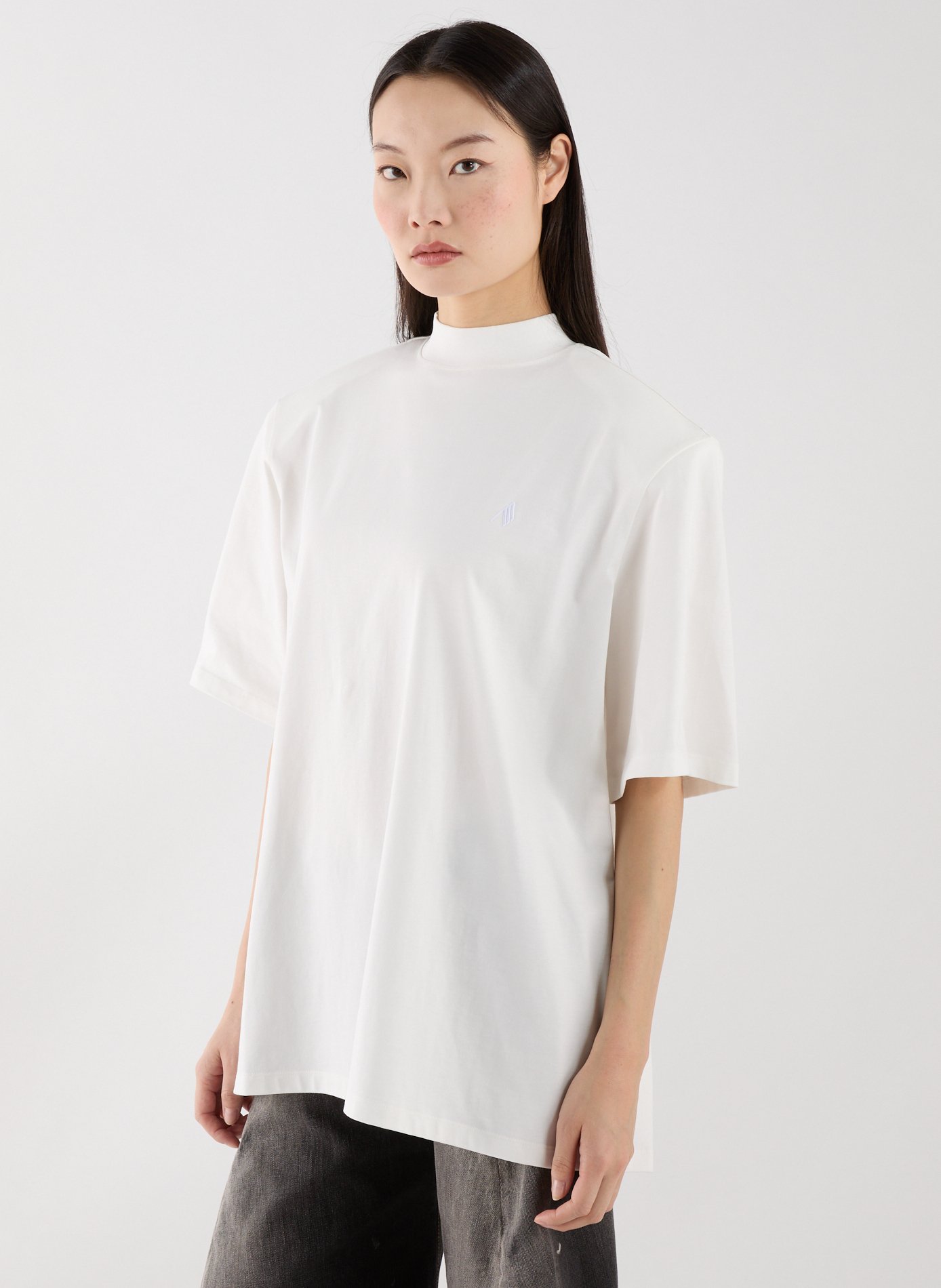 Classic Cotton T-Shirt THE ATTICO White