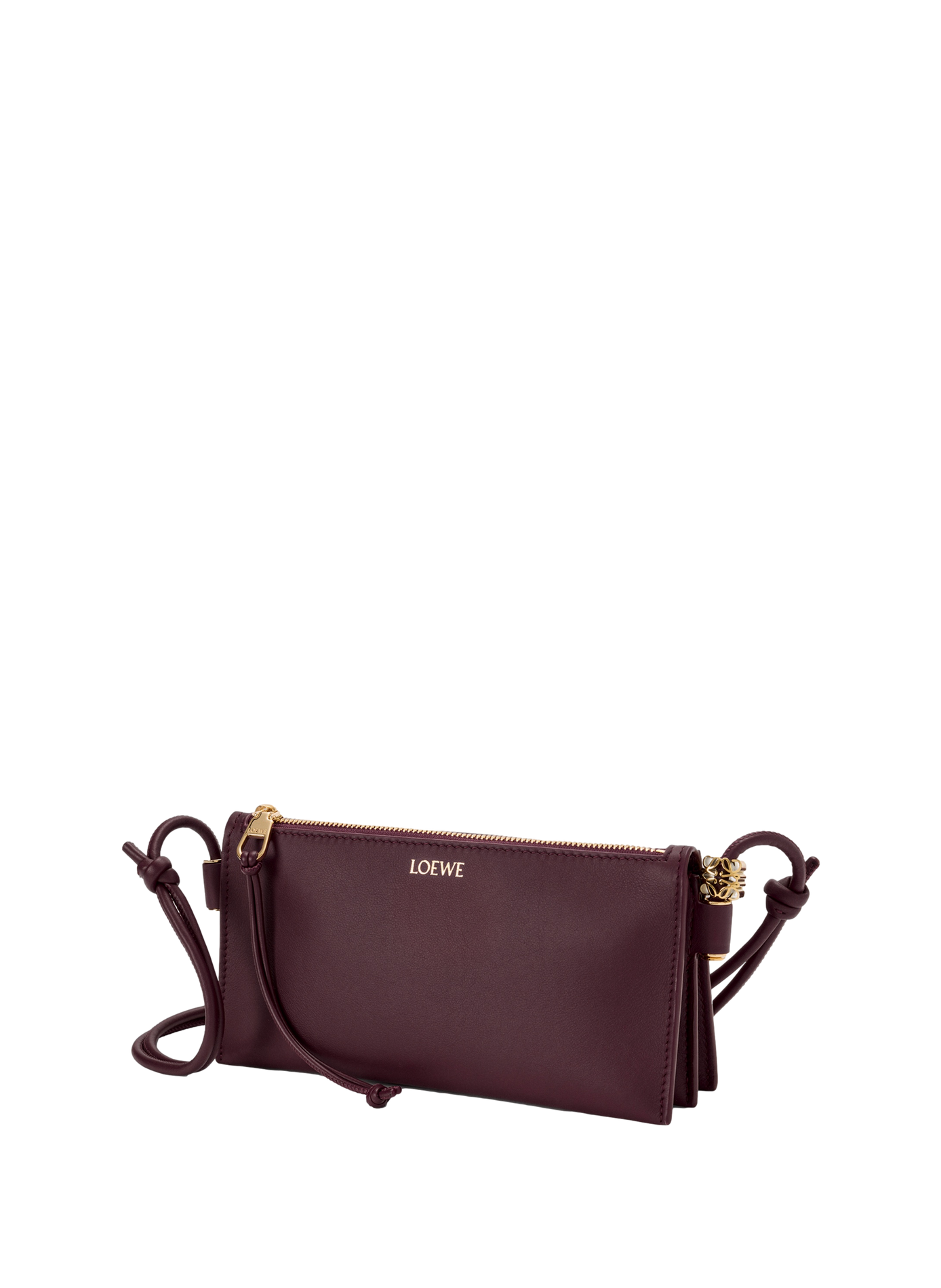 Pochette Joya en cuir de veau nappa LOEWE Rouge