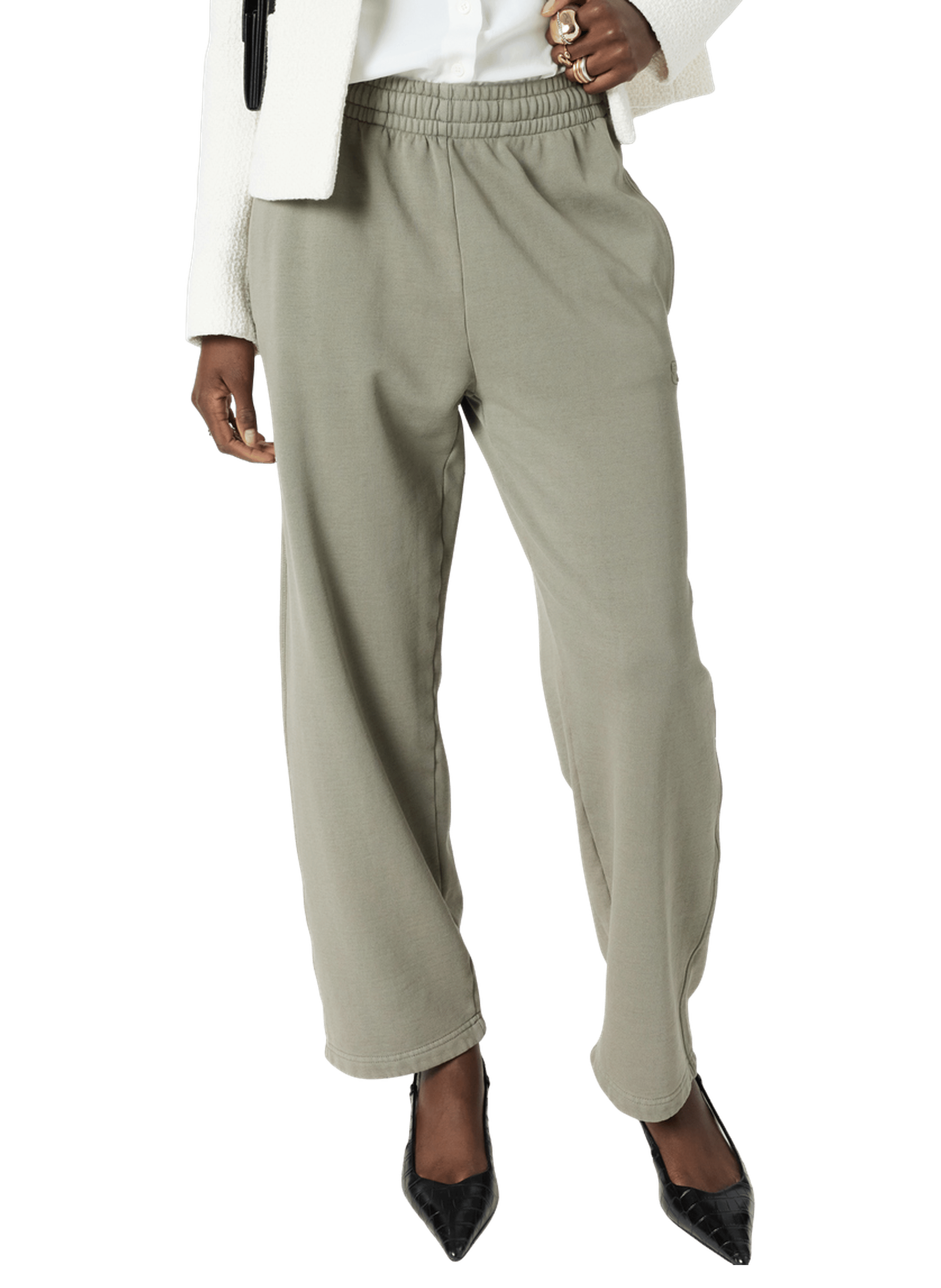 Pantalon de jogging en coton - AMIRIA GERARD DAREL Vert