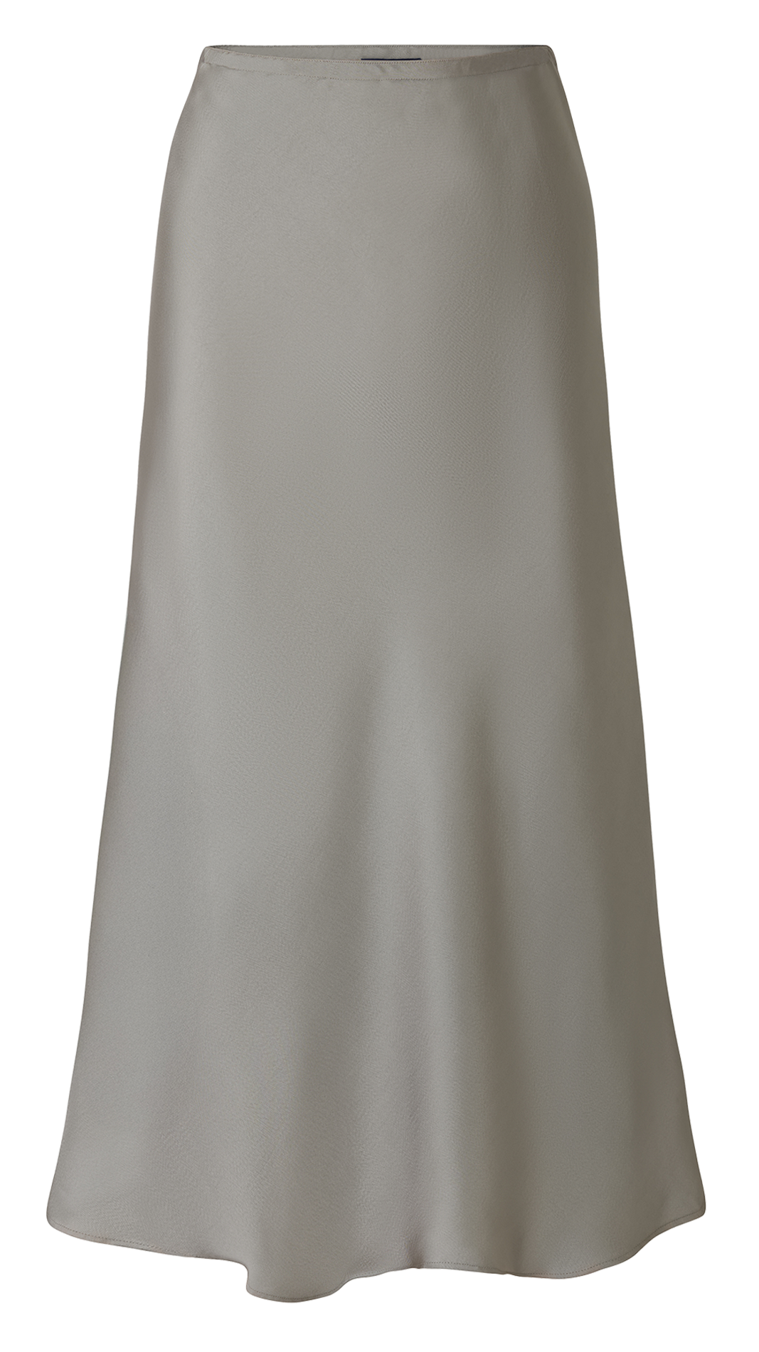 Jupe midi fluide en satin fever SOEUR Vert