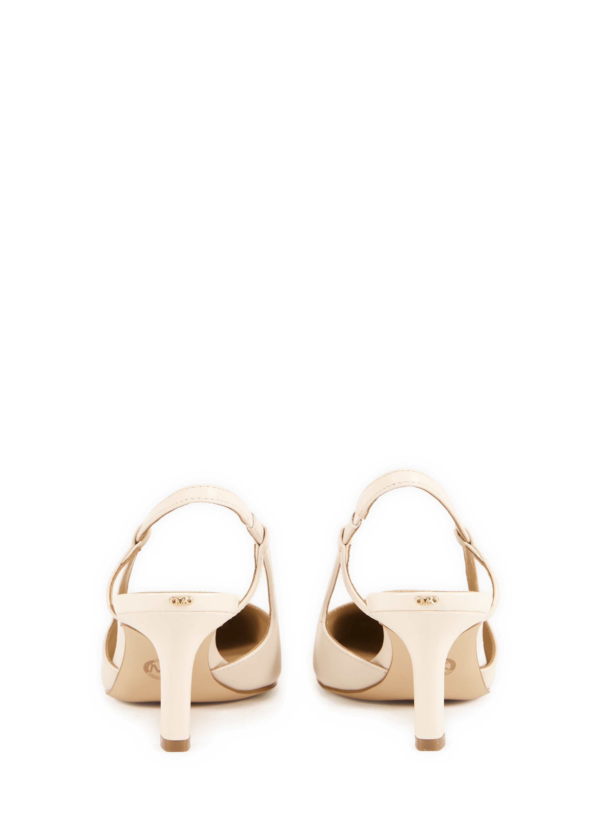 Sling-back Alora en cuir mélangé MICHAEL KORS White