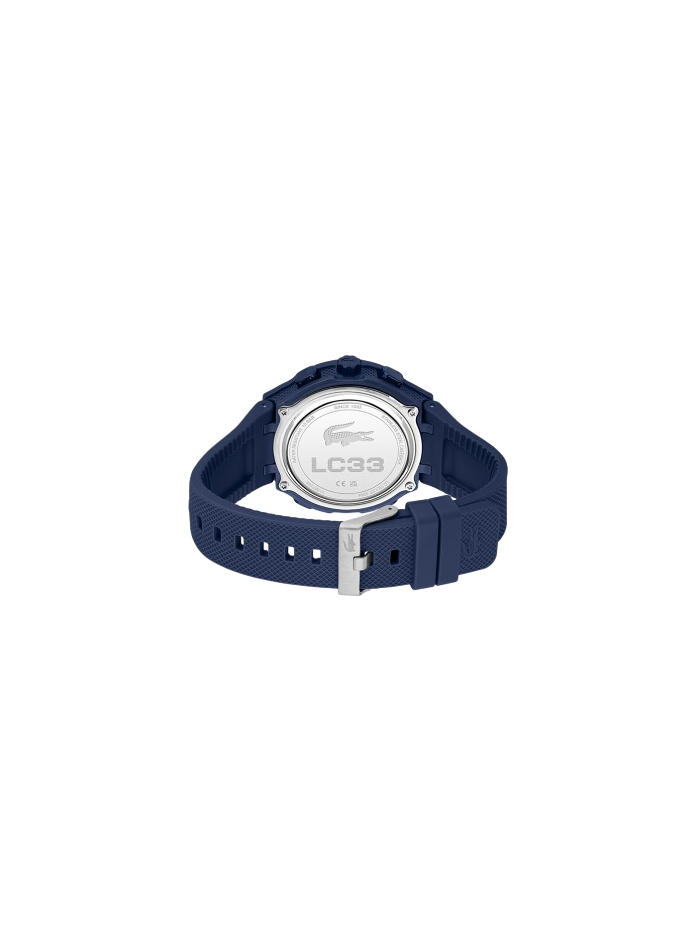 Montre quartz LC33 en silicone LACOSTE MONTRES Bleu