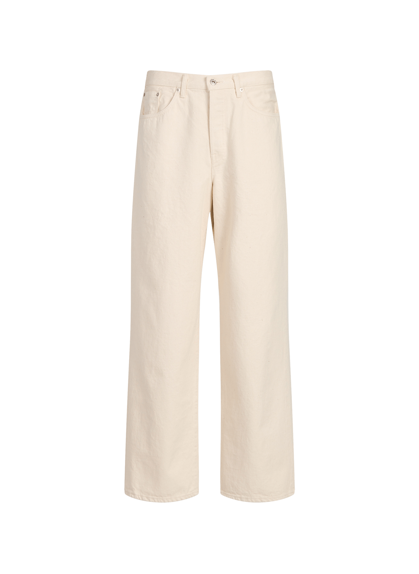 Pantalon ample en coton EDWIN Beige