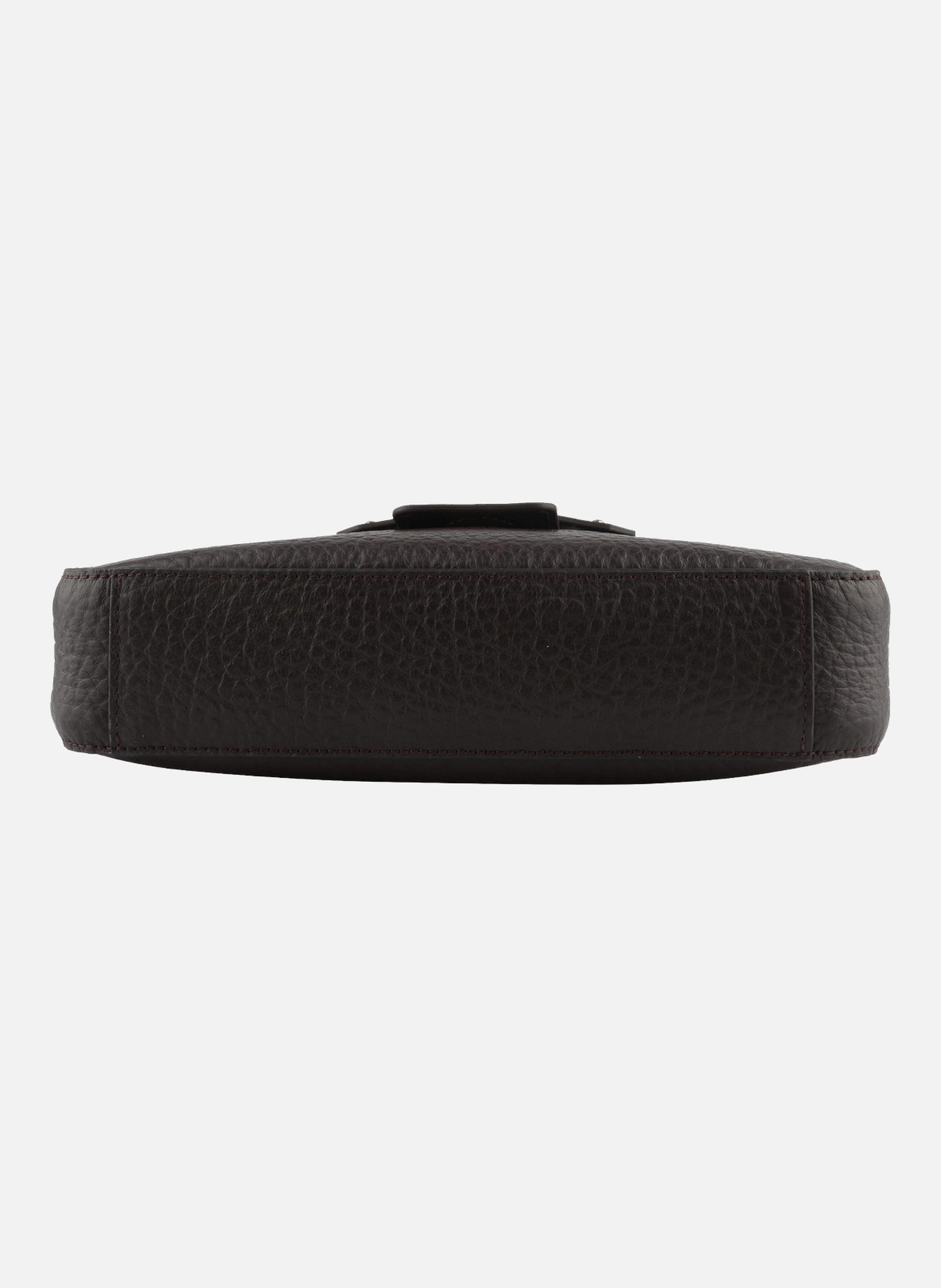 Fleuves | sac à main en cuir de vachette POURCHET Marron