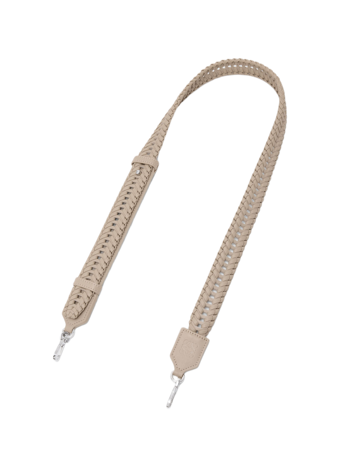 Bandoulière Woven en cuir de veau LOEWE Beige