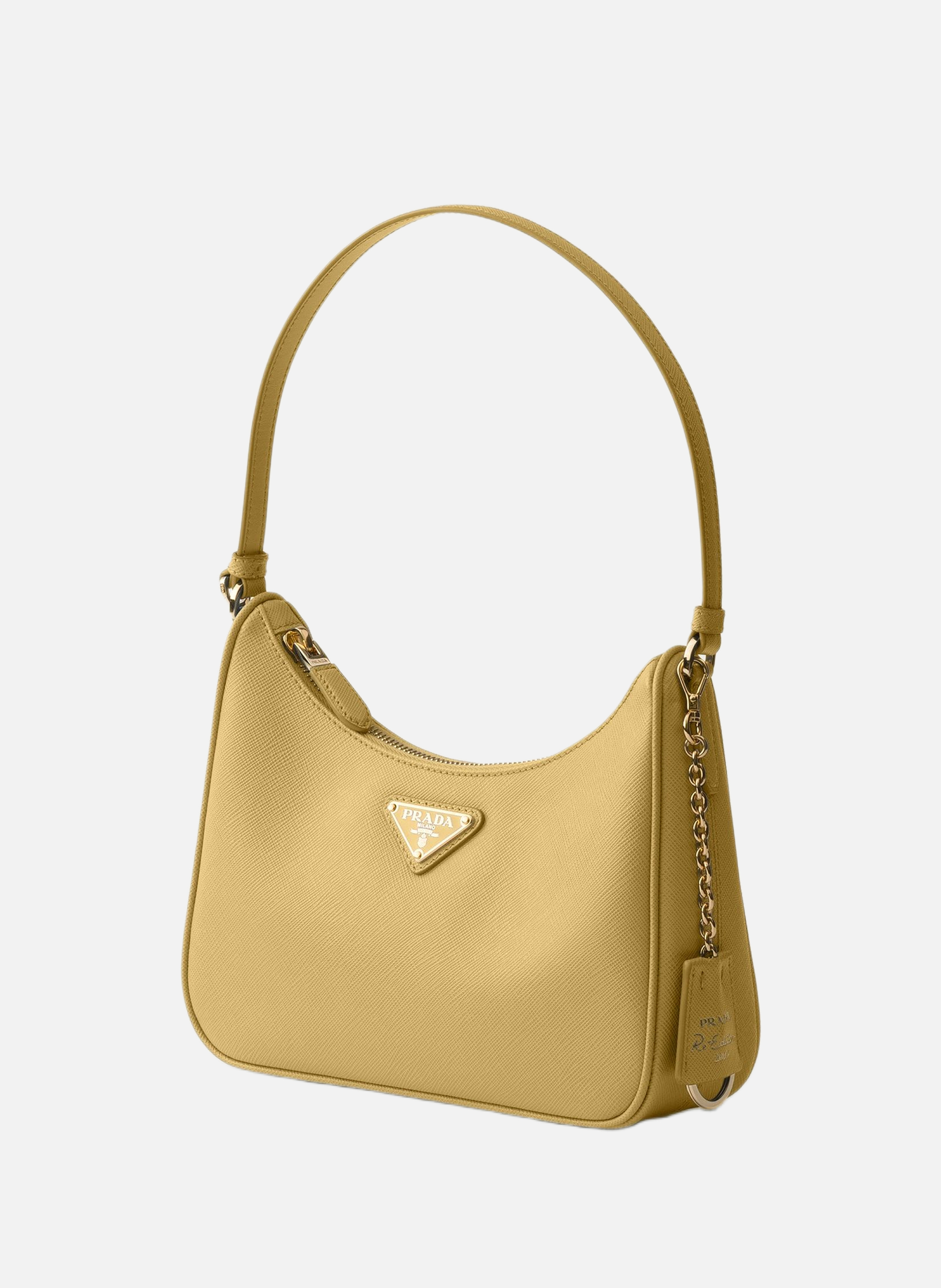 Prada re-edition 2005 saffiano leather mini-bag PRADA Jaune