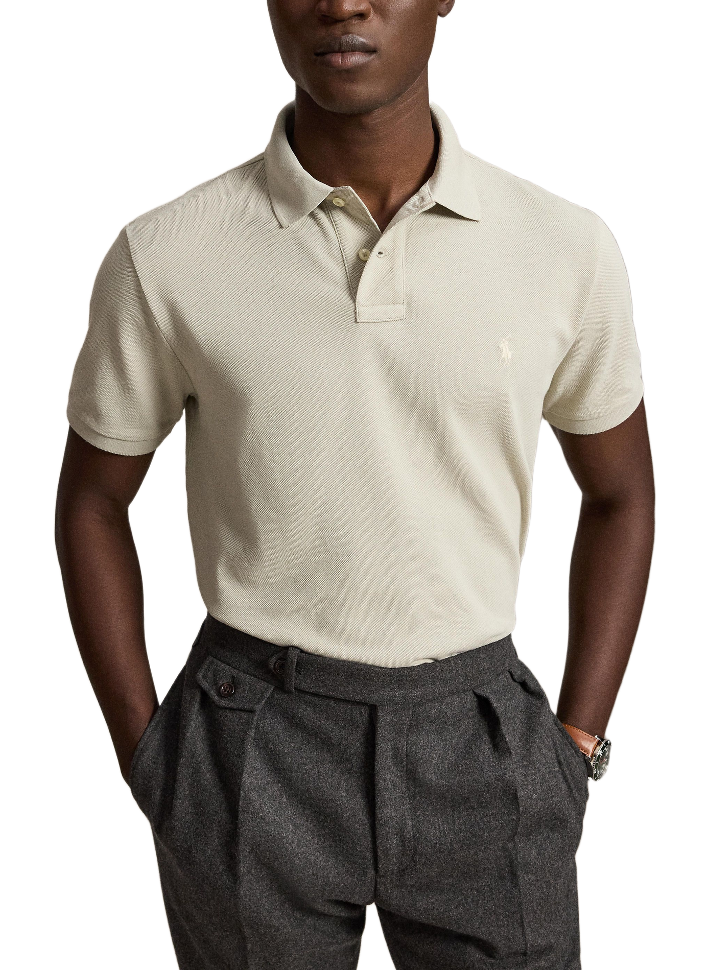 Polo en coton | Beige POLO RALPH LAUREN Homme
