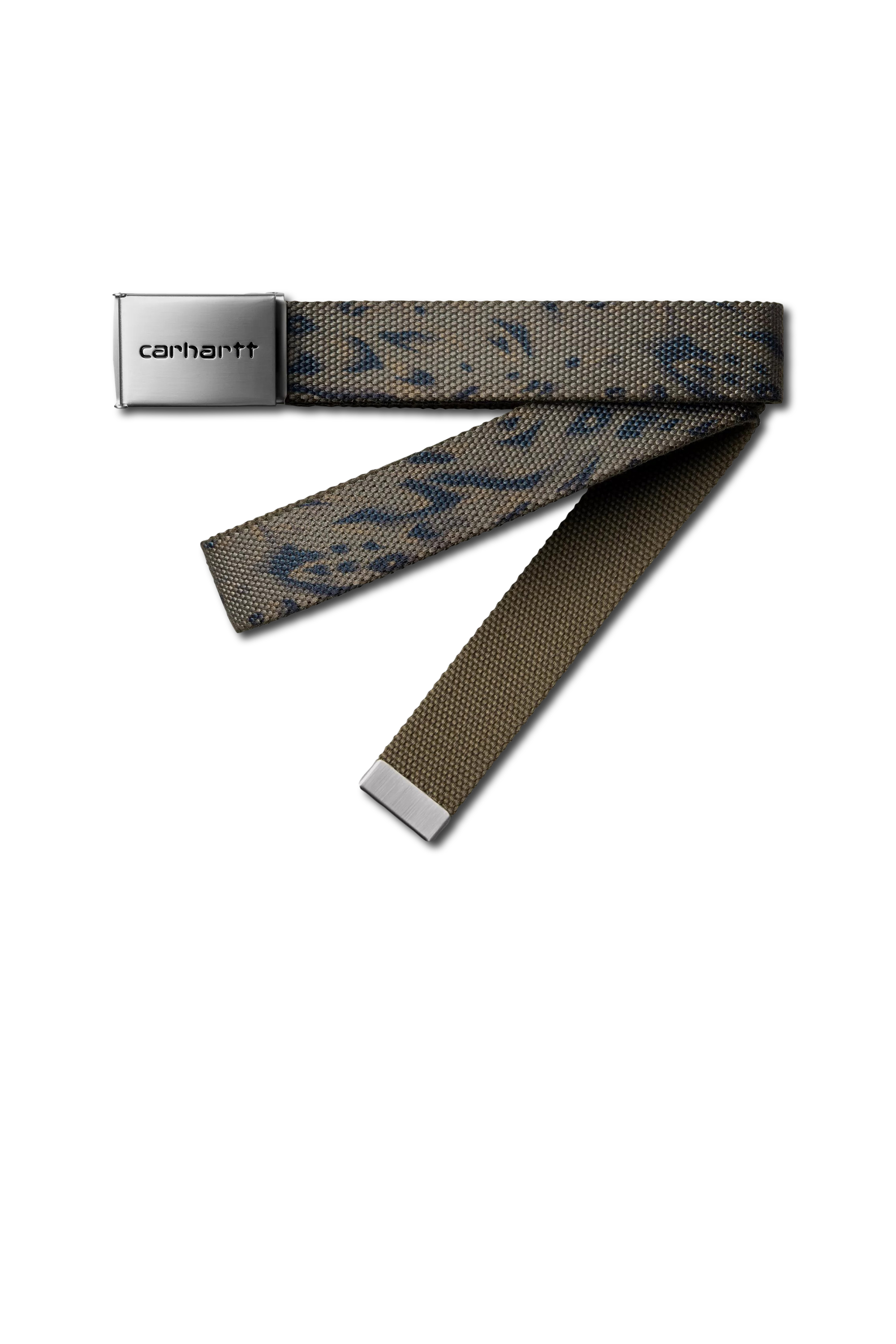 Ceinture clip belt chrome CARHARTT WIP Noir