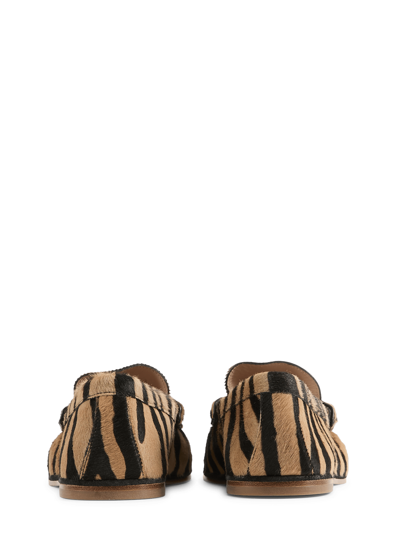 Pony printed leather moccasins STUART WEITZMAN Multicolour